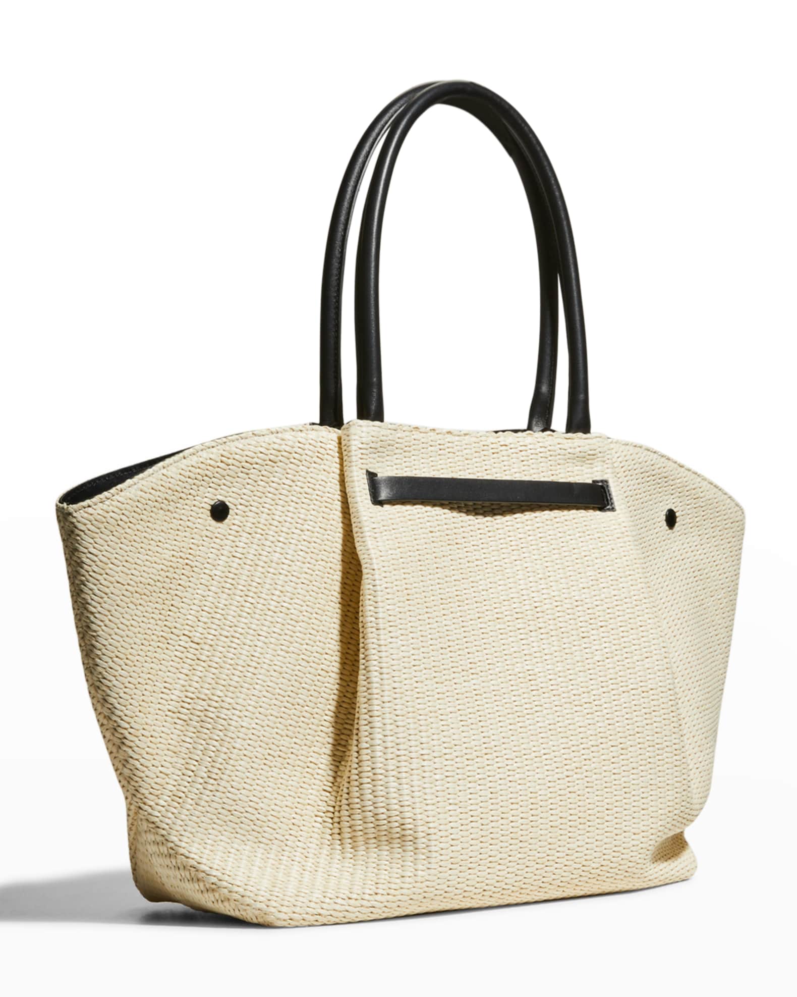 DeMellier New York Calf Leather Tote Bag | Neiman Marcus