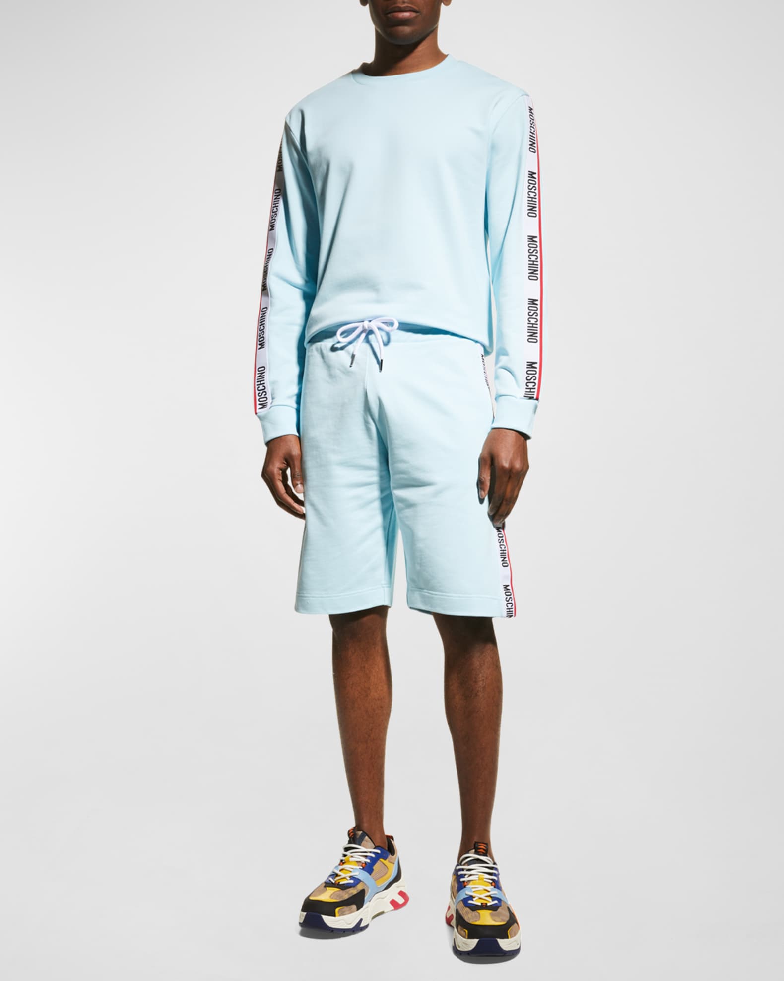 Moschino tape sweatshirt shop