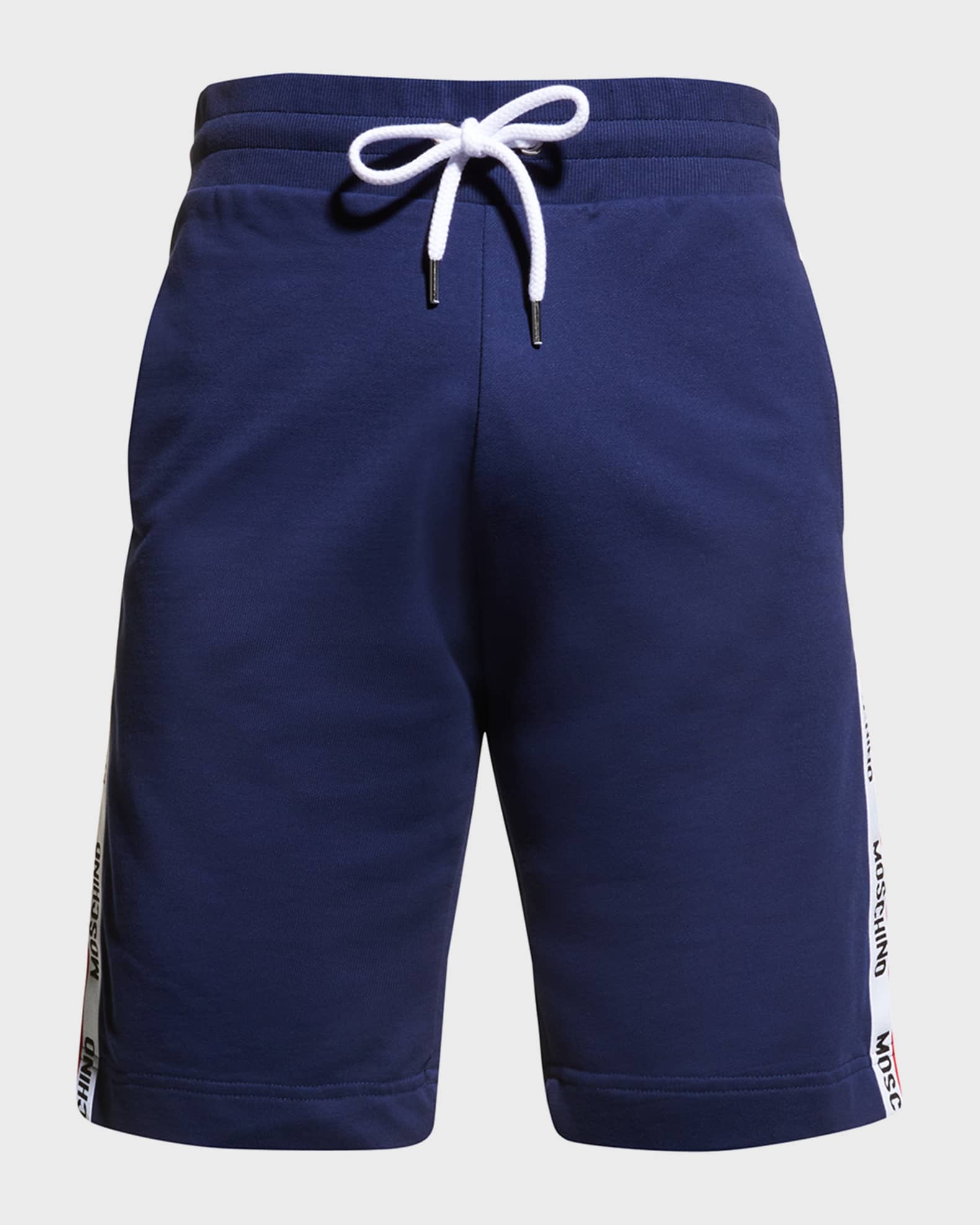 navy moschino shorts
