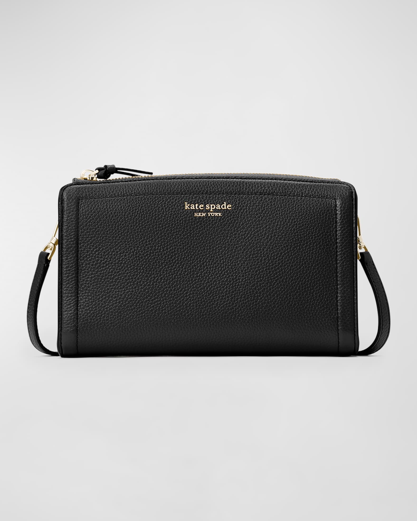 brynn small pebbled leather crossbody bag