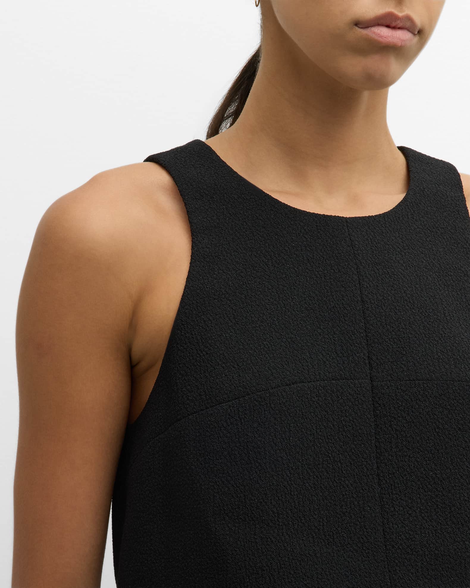 knee length dresses for ladies Black Halo Brett Mini Dress in Pearl