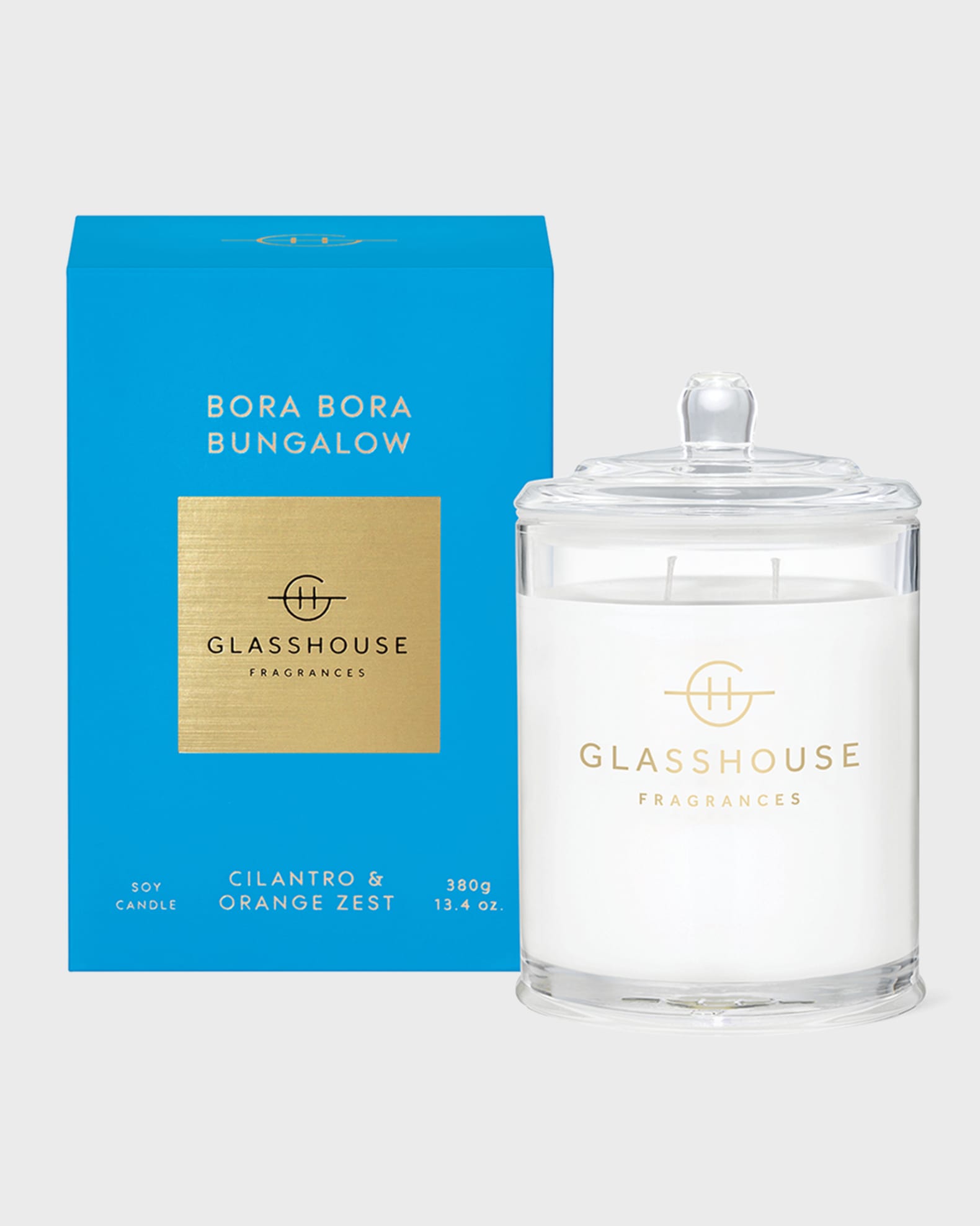 GLASSHOUSE FRAGRANCES 13.4 oz. Bora Bora Bungalow Candle Neiman Marcus