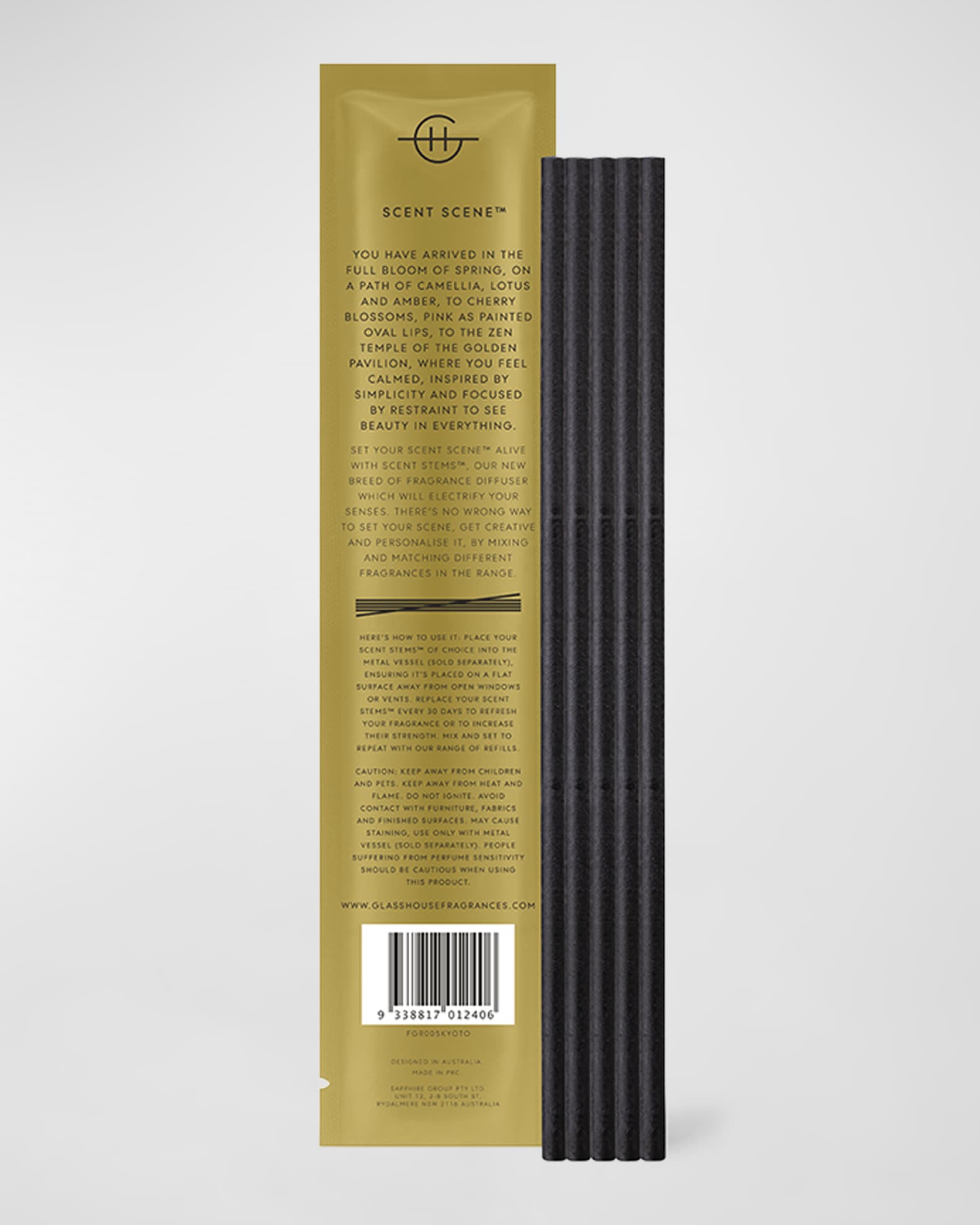 Kyoto In Bloom - 5 Replacement Scent Stems 1