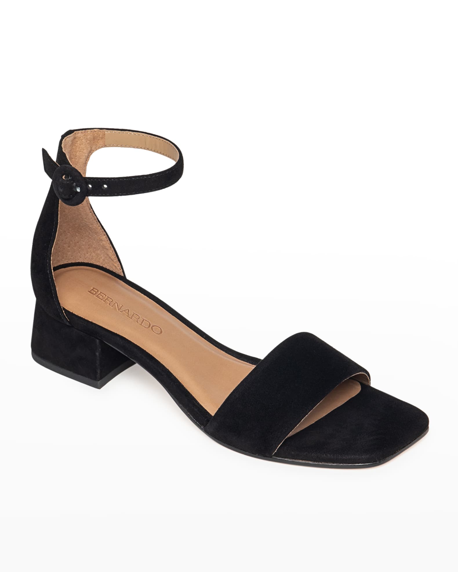 Jalena Suede Ankle-Strap Sandals 1