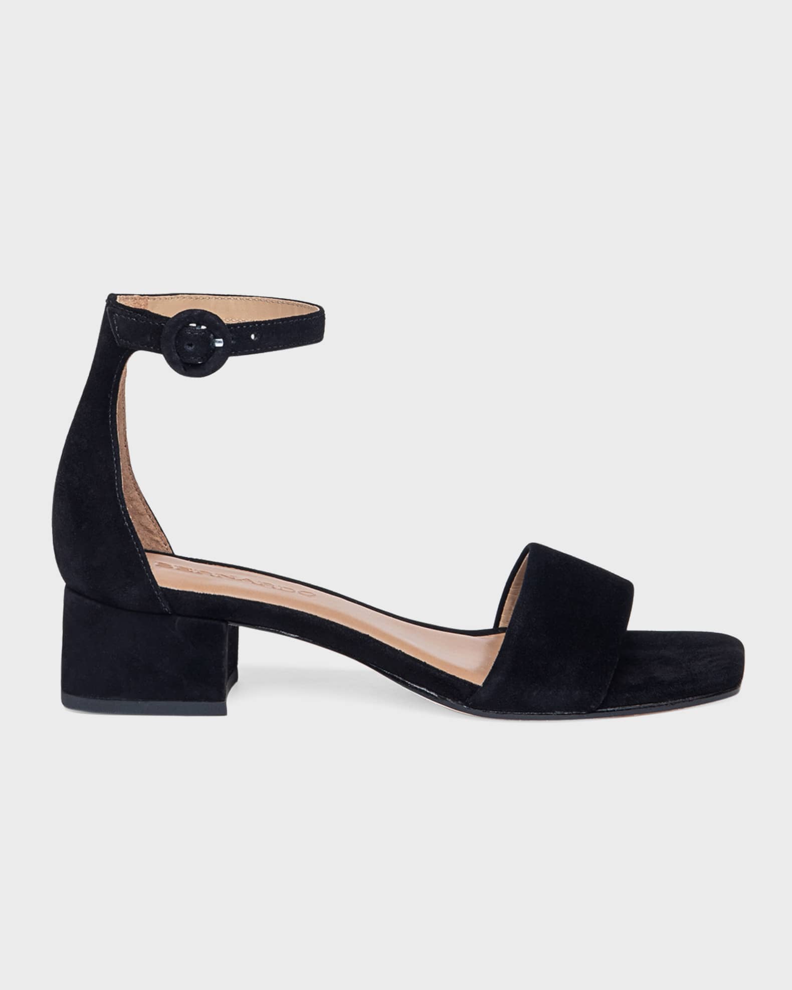 Bernardo Jalena Suede Ankle-Strap Sandals | Neiman Marcus