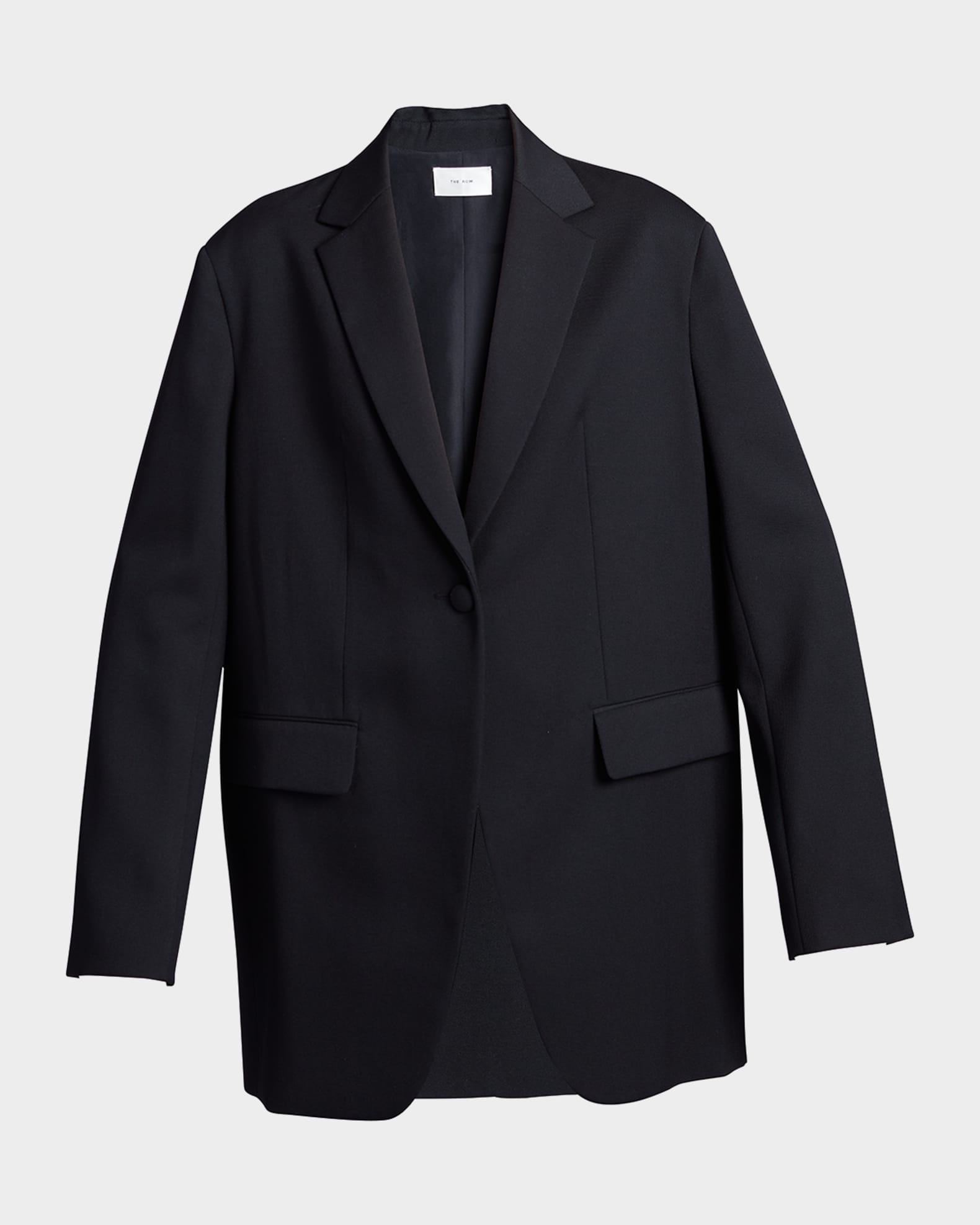 THE ROW Obine Oversized Wool Jacket Neiman Marcus