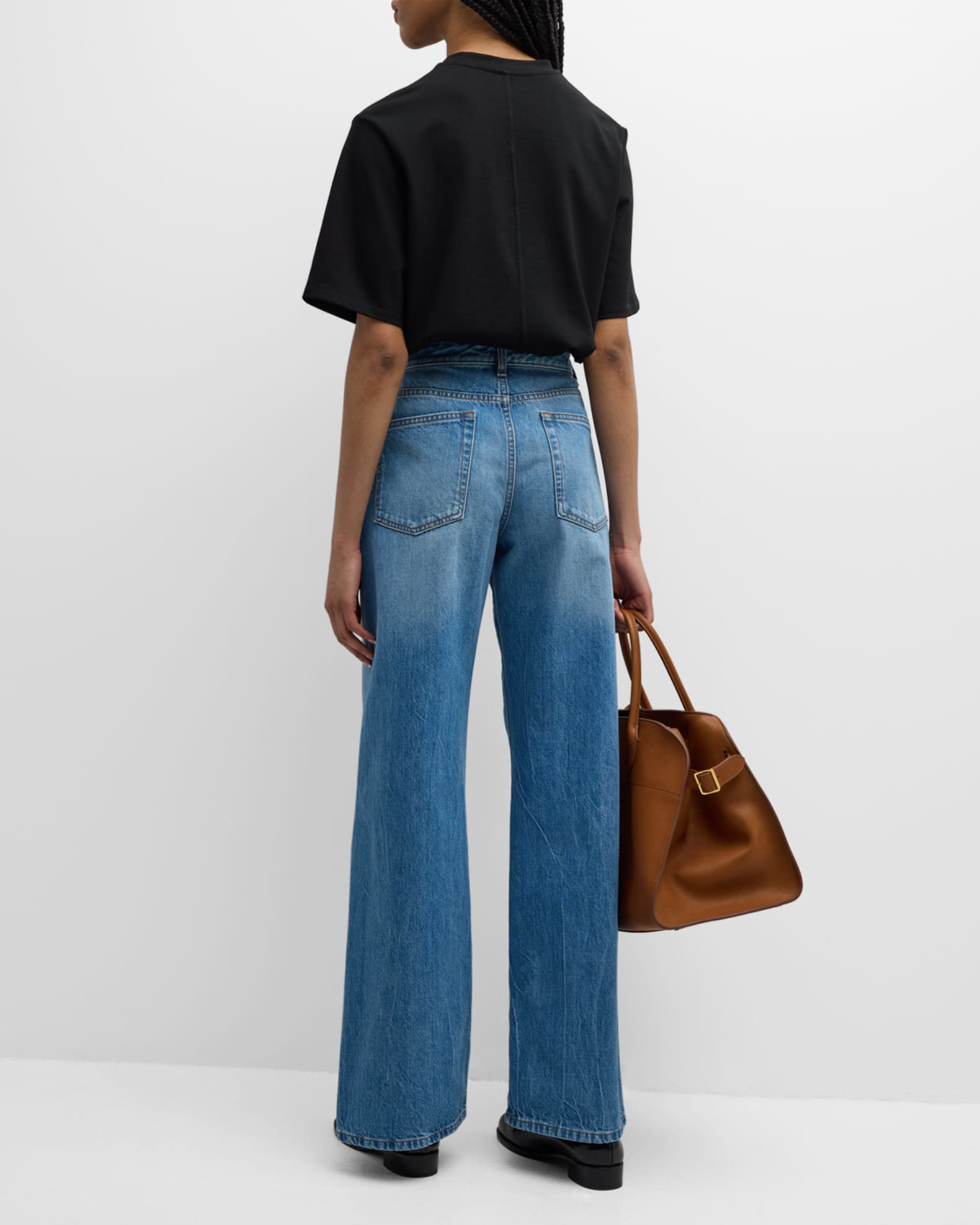 THE ROW Chiara Jersey T-Shirt | Neiman Marcus