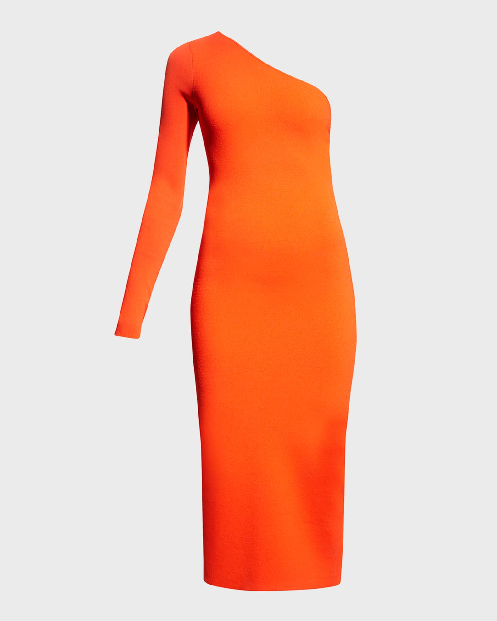Victoria Beckham VB Body OneShoulder Midi Dress Neiman Marcus