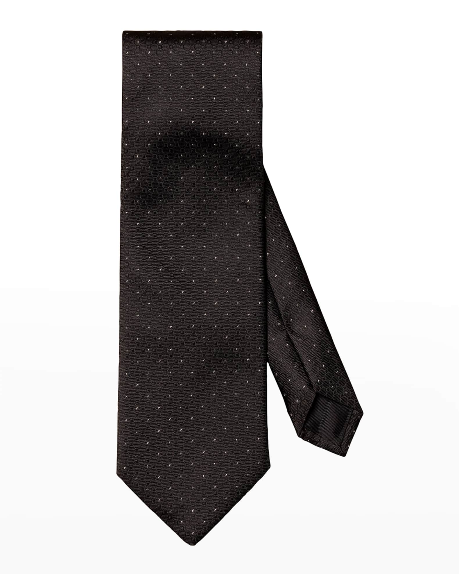 Eton Men's Pin Dot Silk Wedding Tie Neiman Marcus