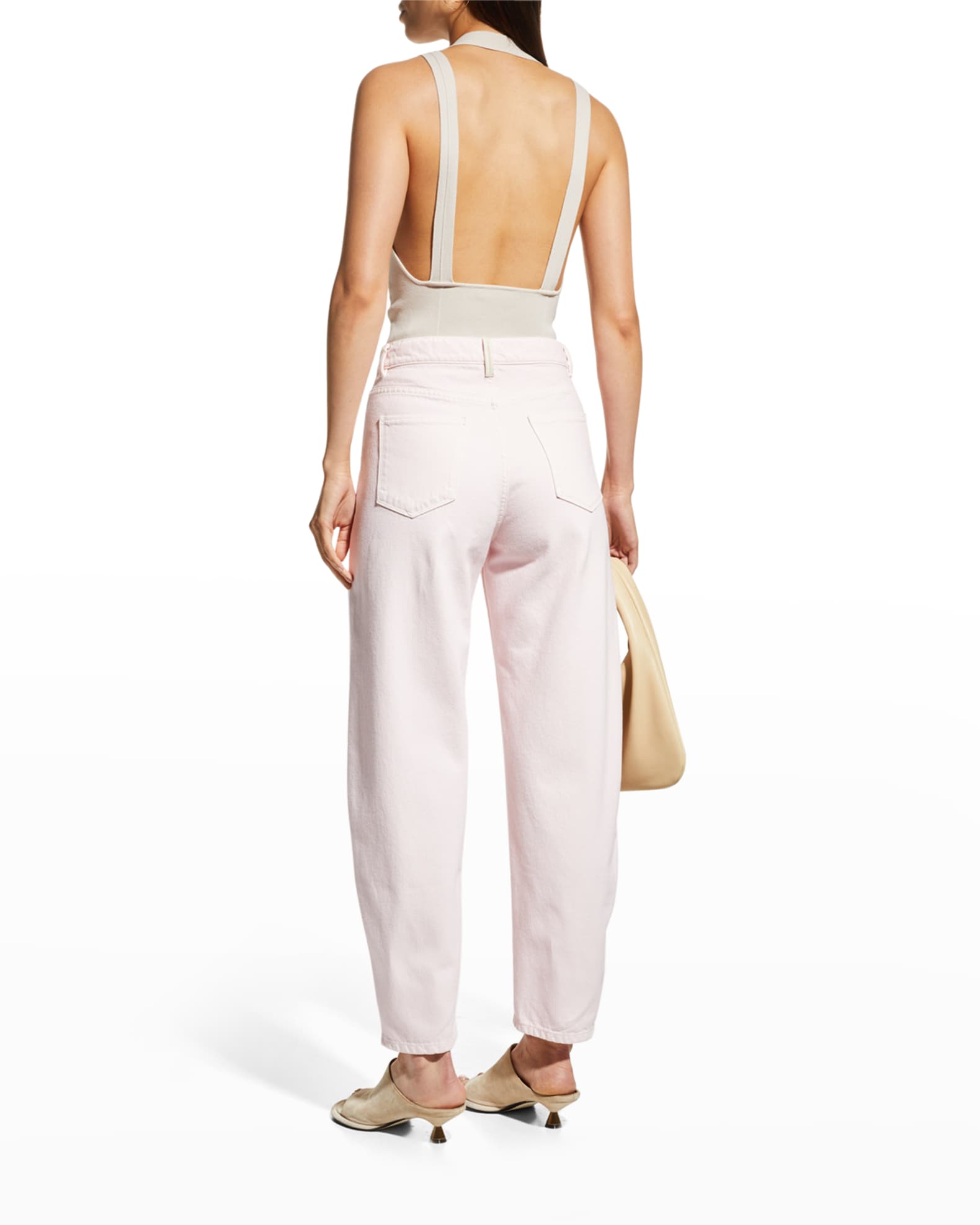 Wandler Chamomile Wide Tapered Jeans | Neiman Marcus
