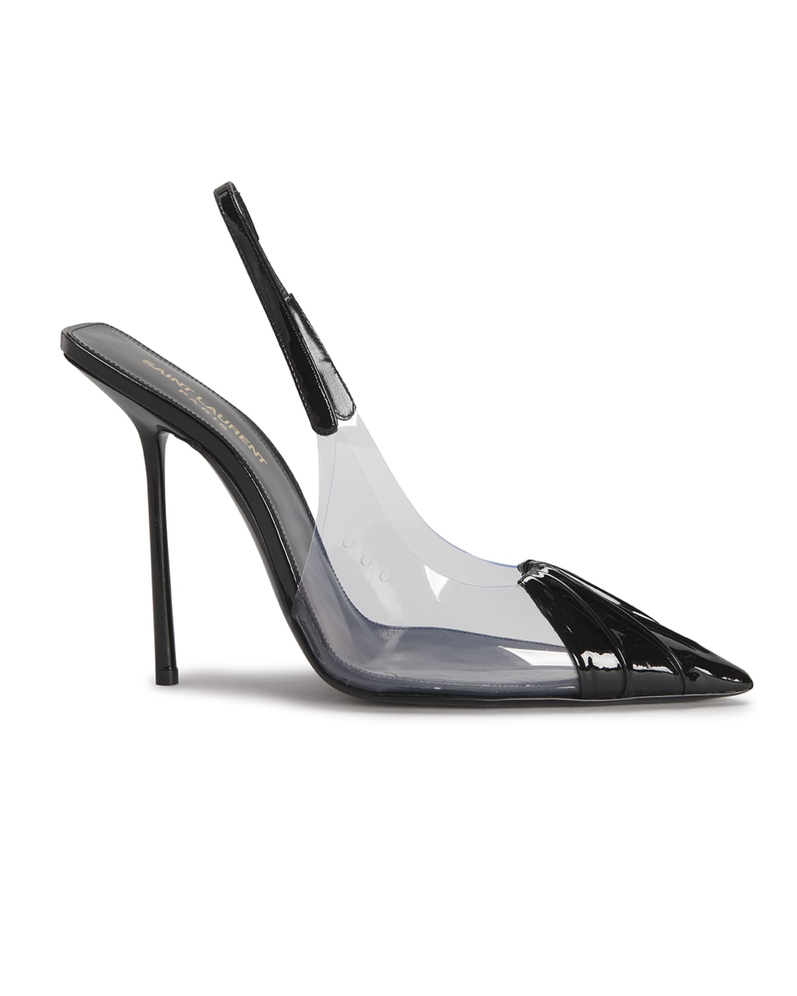 chica slingback pumps in tpu and patent leather
