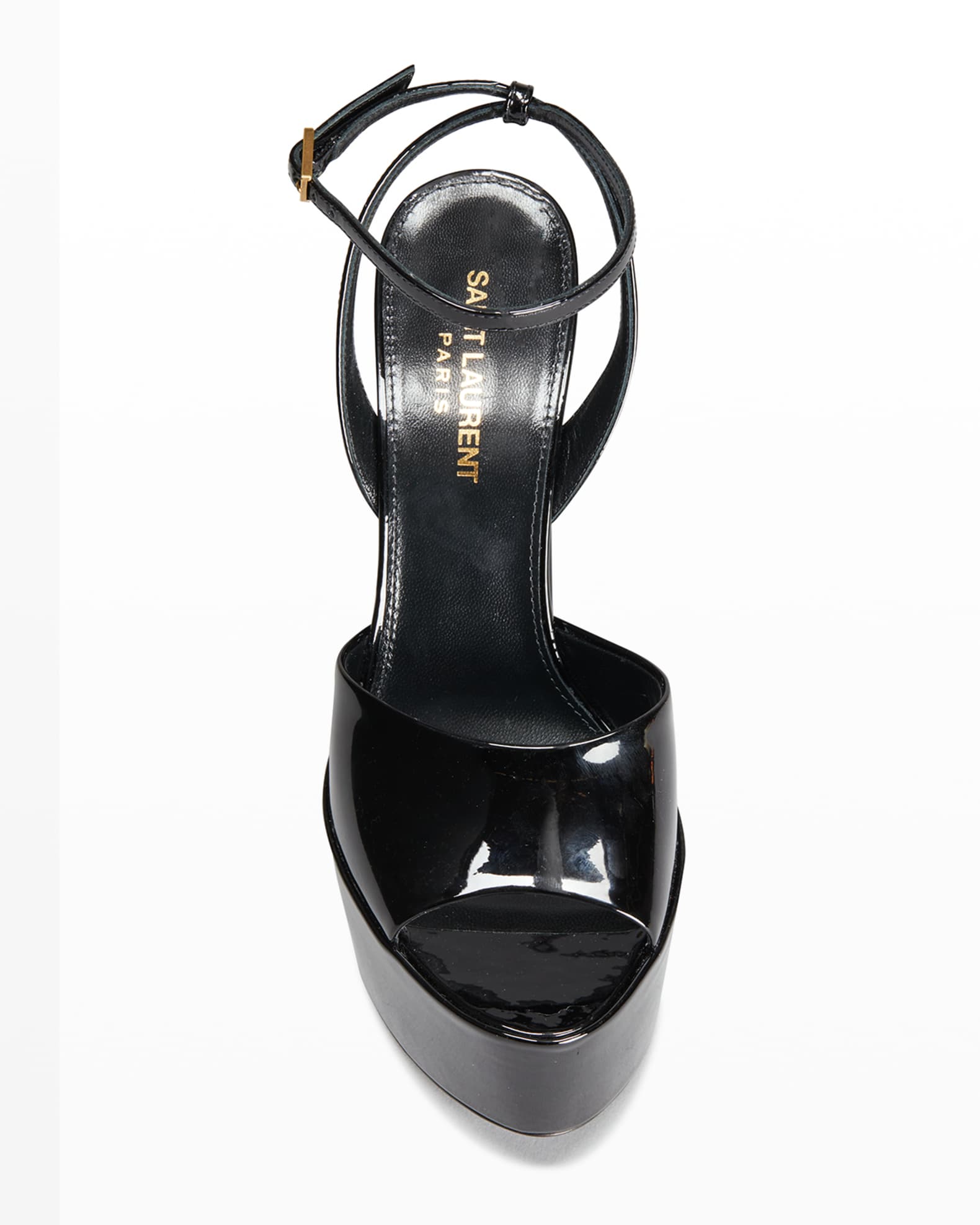 Saint Laurent Jodie Platform Sandals | Neiman Marcus