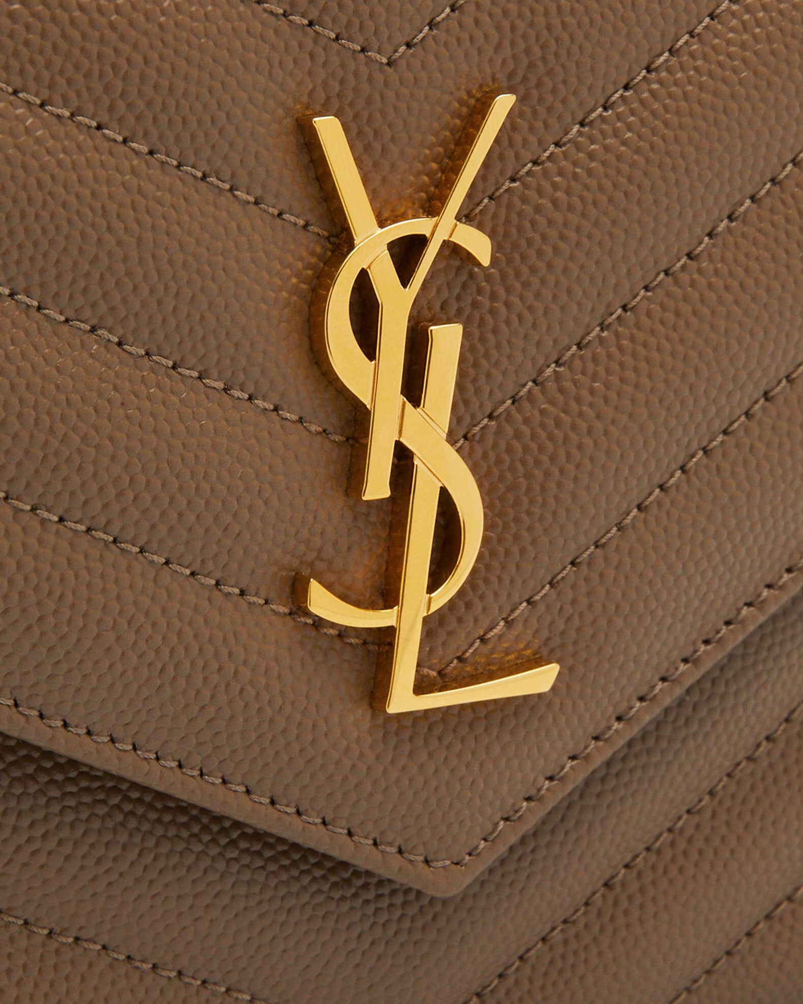 YSL Envelope Flap Wallet on Chain Collection | Neiman Marcus