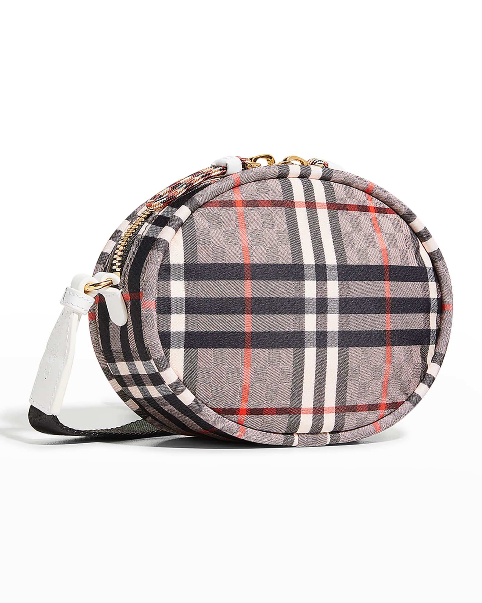 Burberry Girl's Cleo Crossbody CheckPrint Bag Neiman Marcus