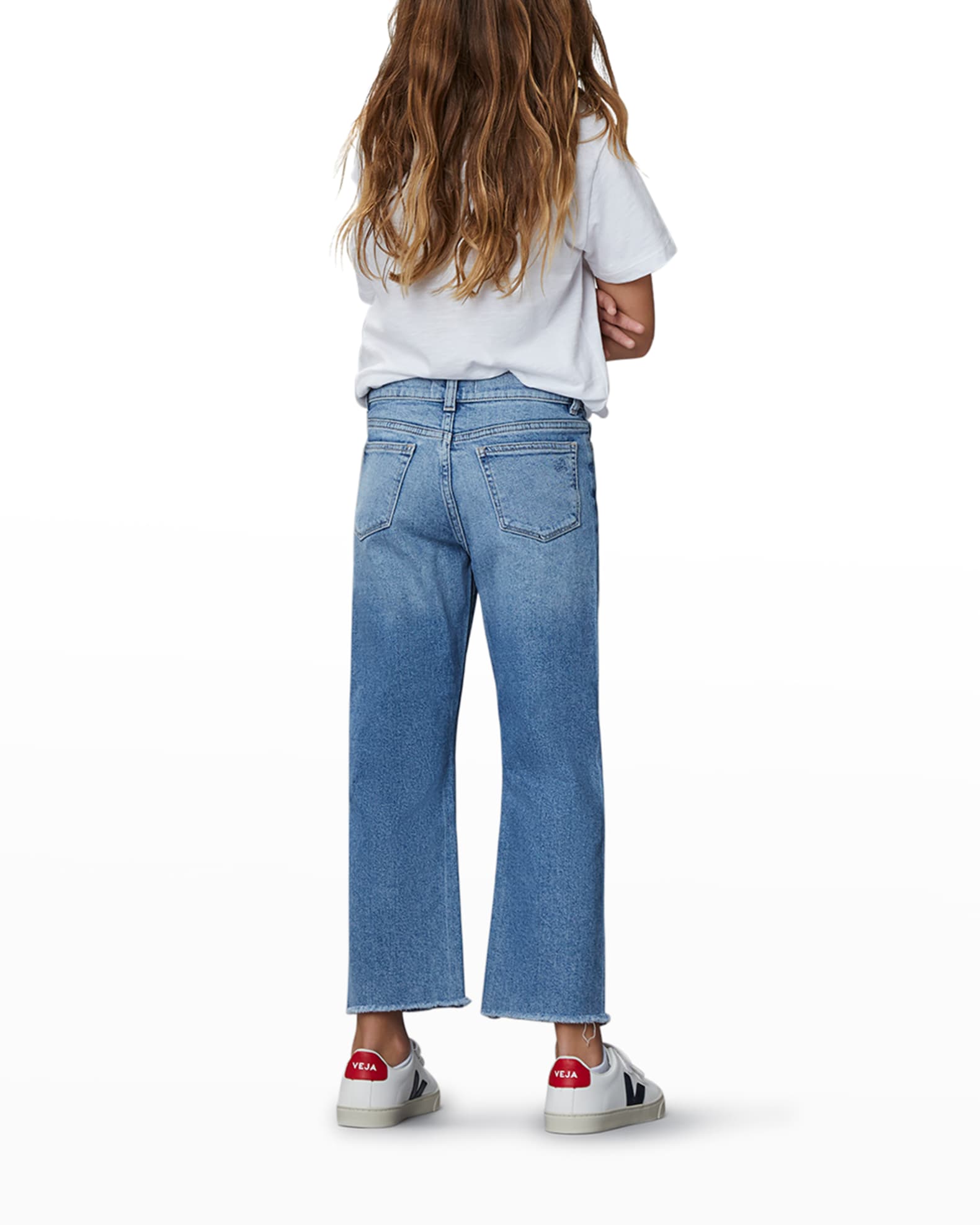 DL1961 Girl's Emie Straight-Leg Denim Jeans, Size 7-16 | Neiman Marcus