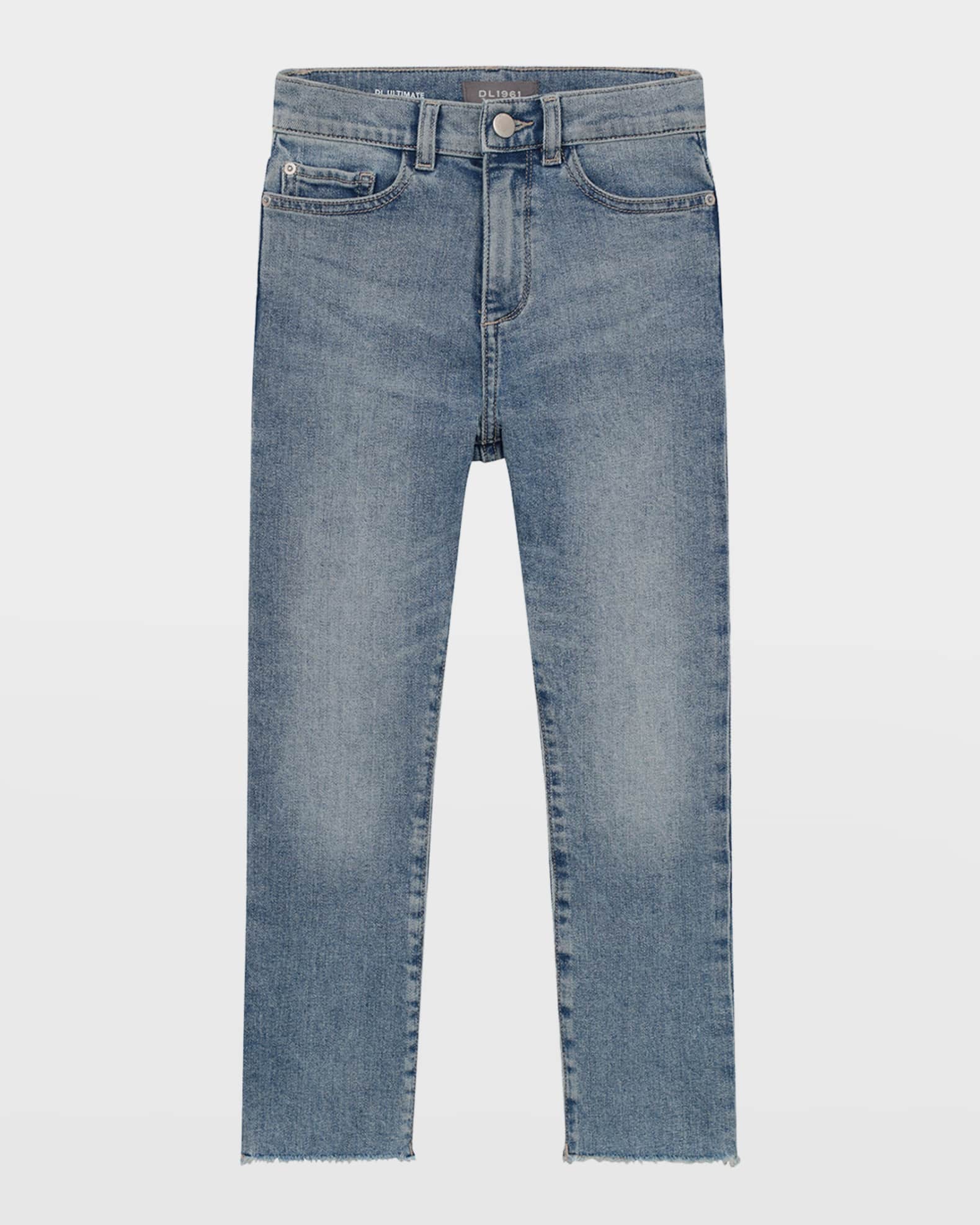 DL1961 Girl's Emie Straight-Leg Denim Jeans, Size 7-16