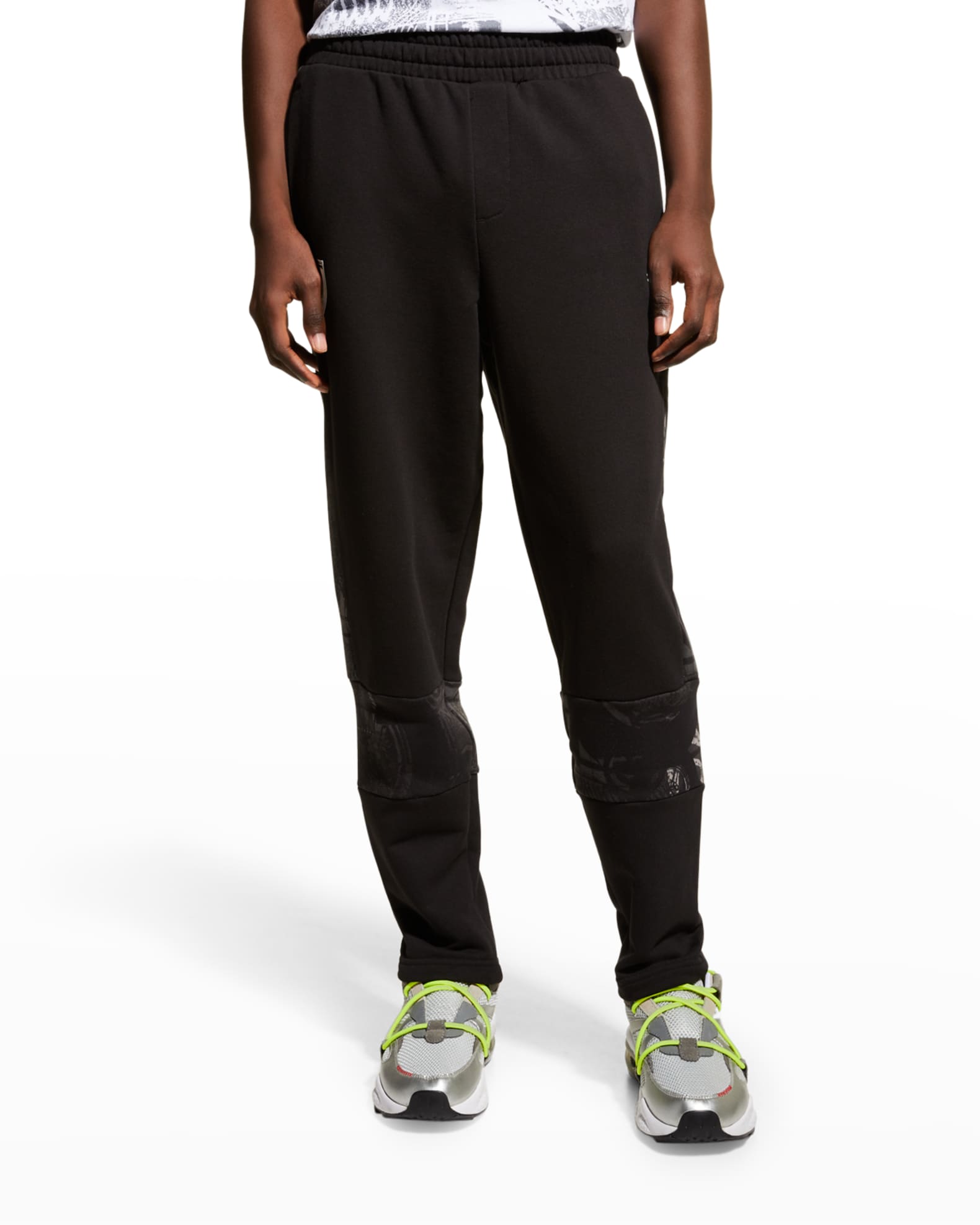 Puma x Ferrari Men's Race AOP Sweatpants | Neiman Marcus