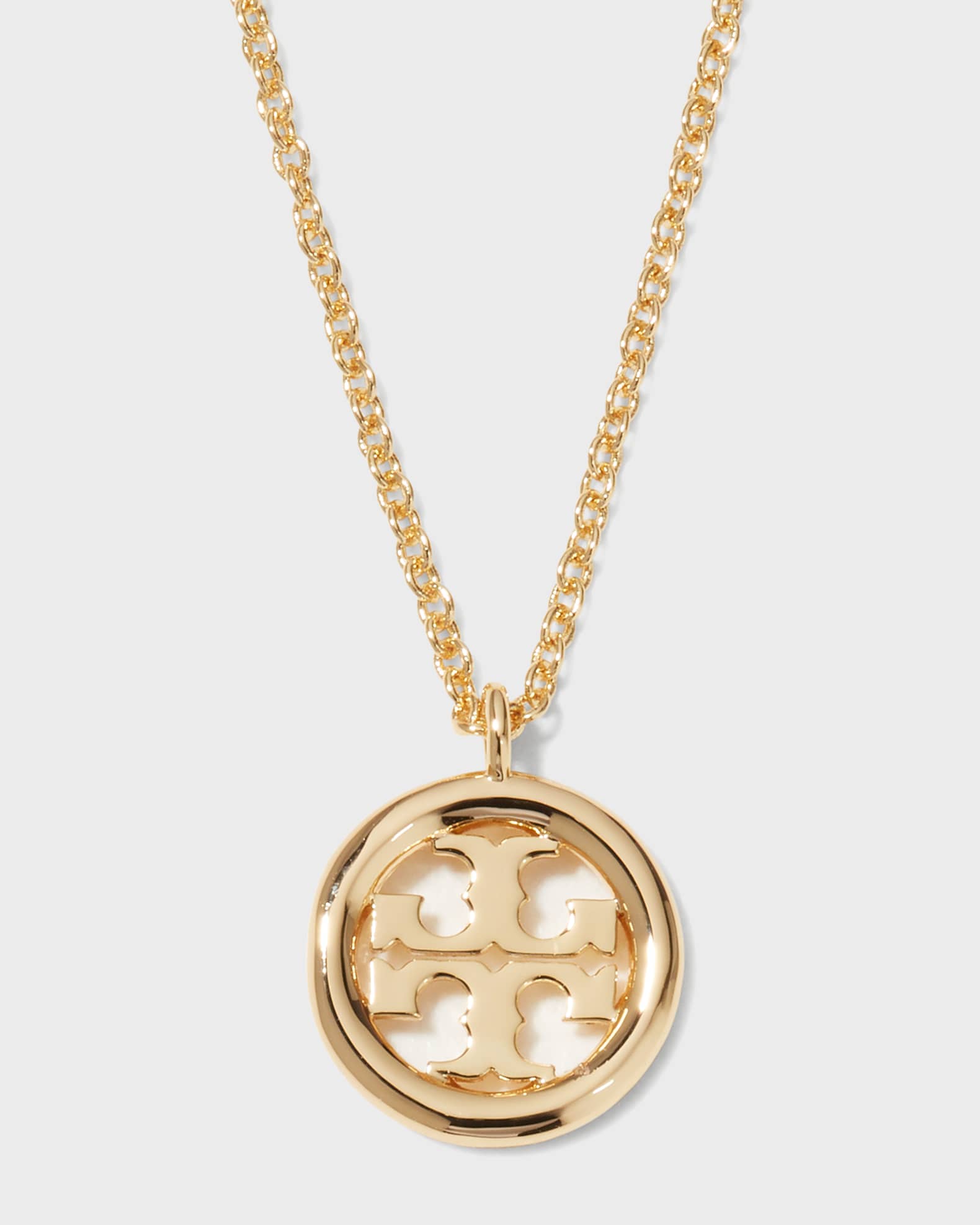 Tory burch pendant necklace discount