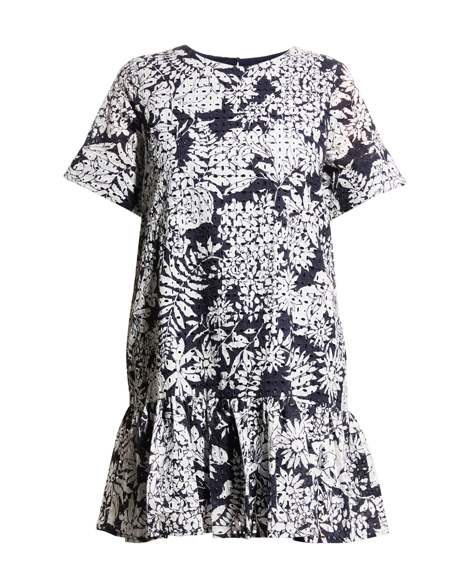 milly brynn stencil floral dress
