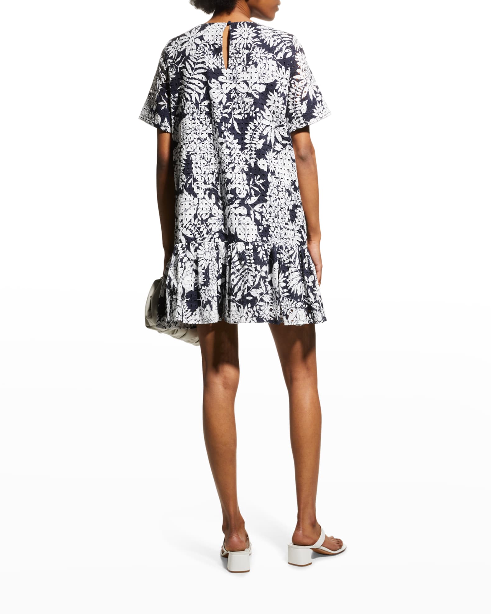 milly brynn stencil floral dress
