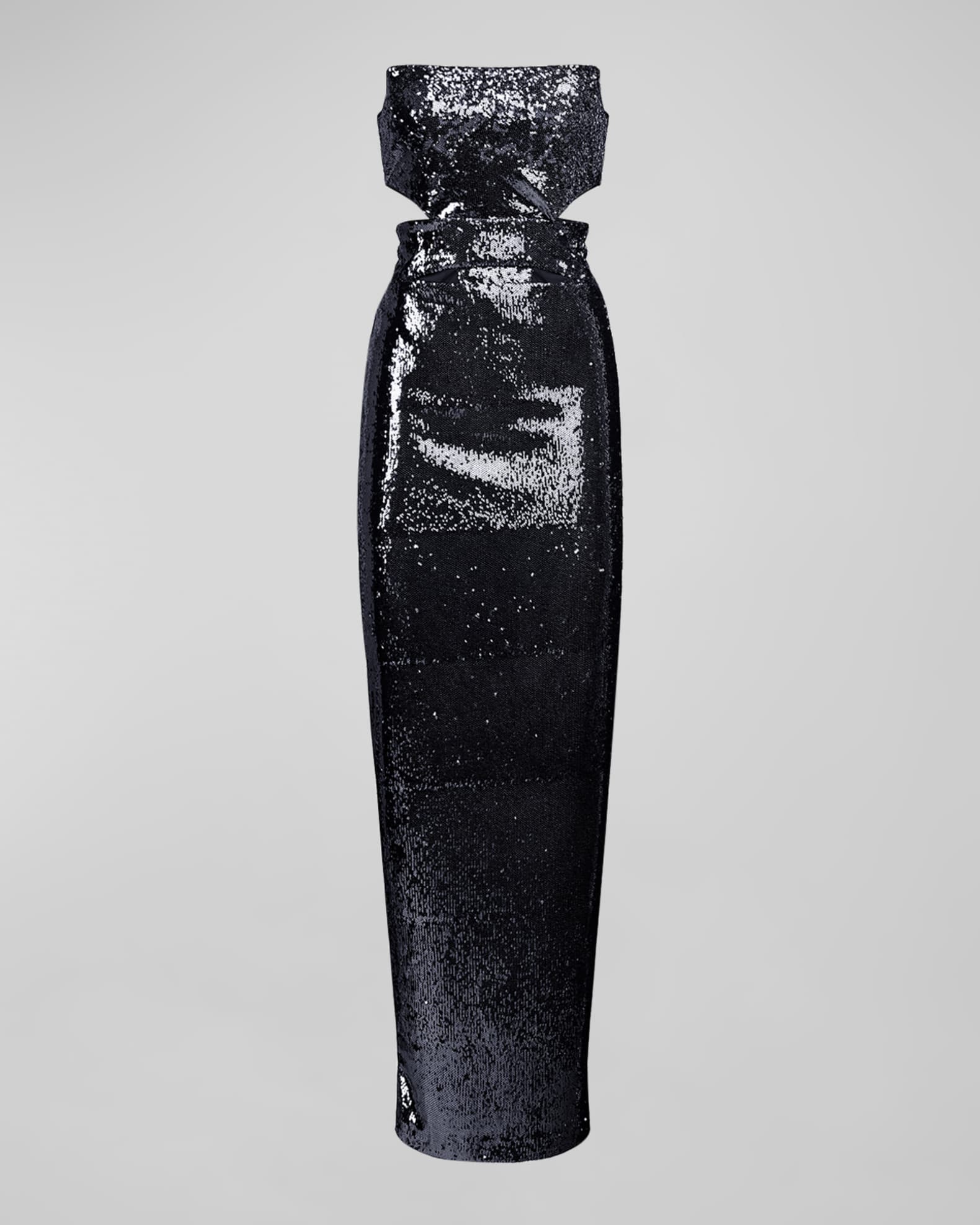 Et Ochs Ava Strapless Sequined Cutout Column Gown | Neiman Marcus