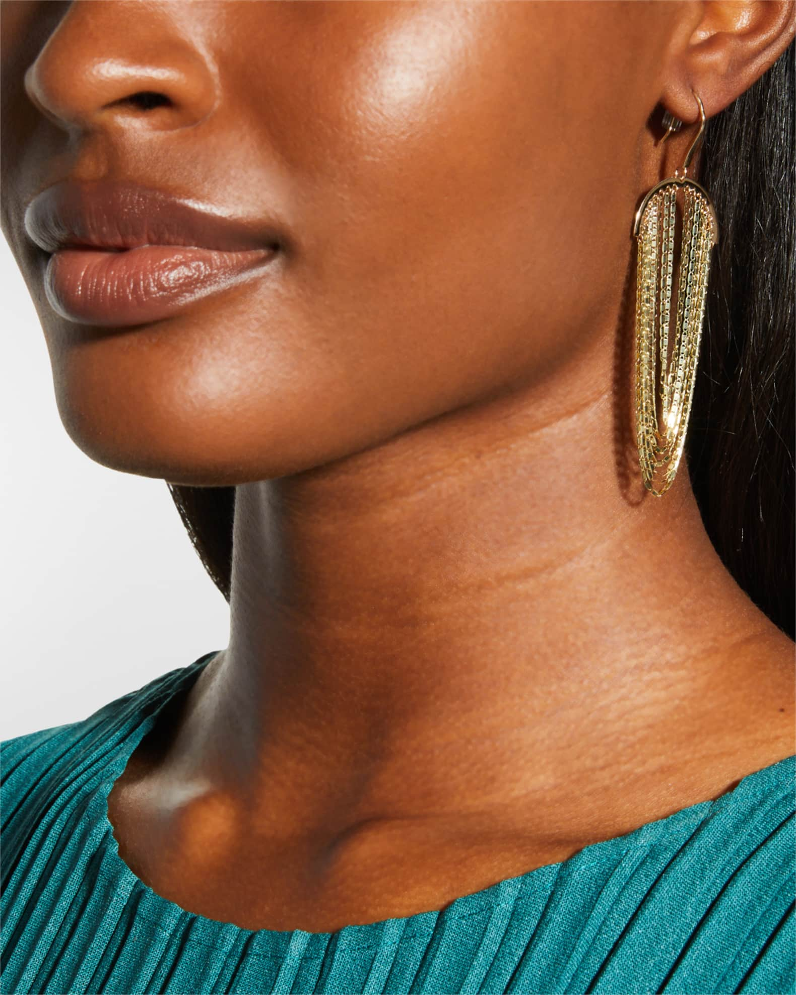 MEDIUM PETITE MALIBU CASCADE EARRINGS