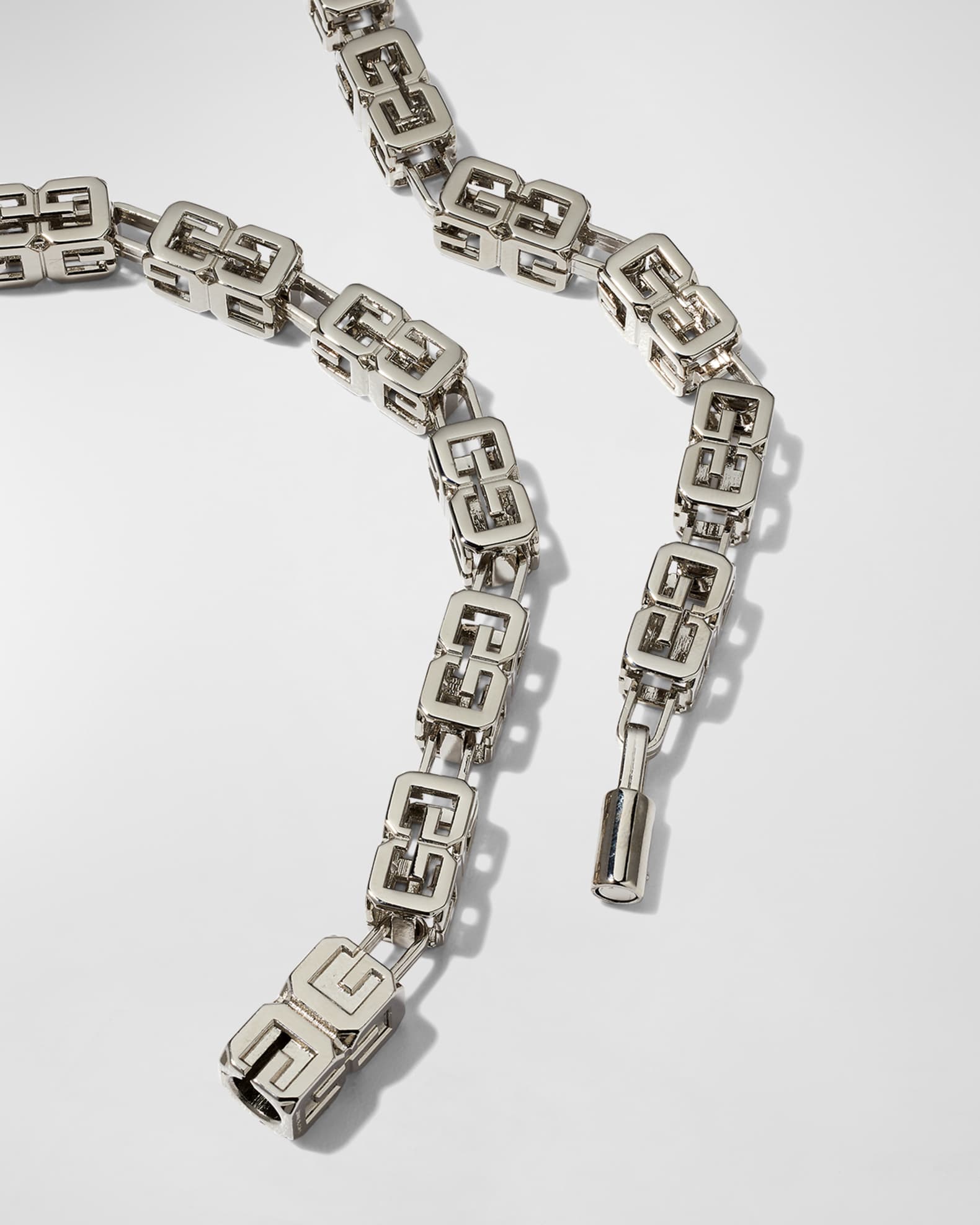 GIVENCEY ジバンシー ネックレス インターロッキング Ｇキューブ Givenchy Men's G-Cube Necklace | Neiman Marcus