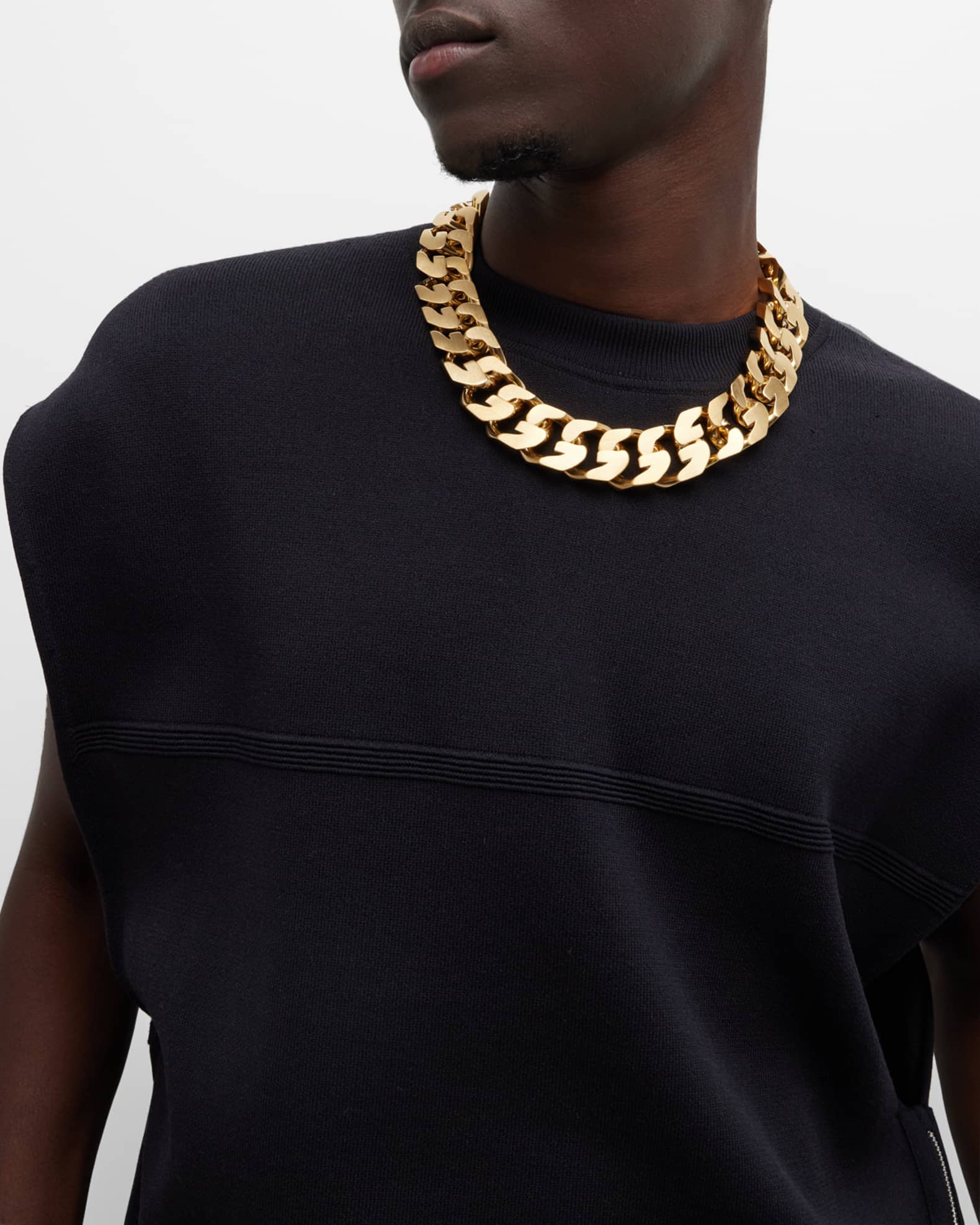 ネックレス・ペンダント GIVENCHY MEDIUM G CHAIN NECKLACE Givenchy Men's G-Chain Necklace | Neiman Marcus