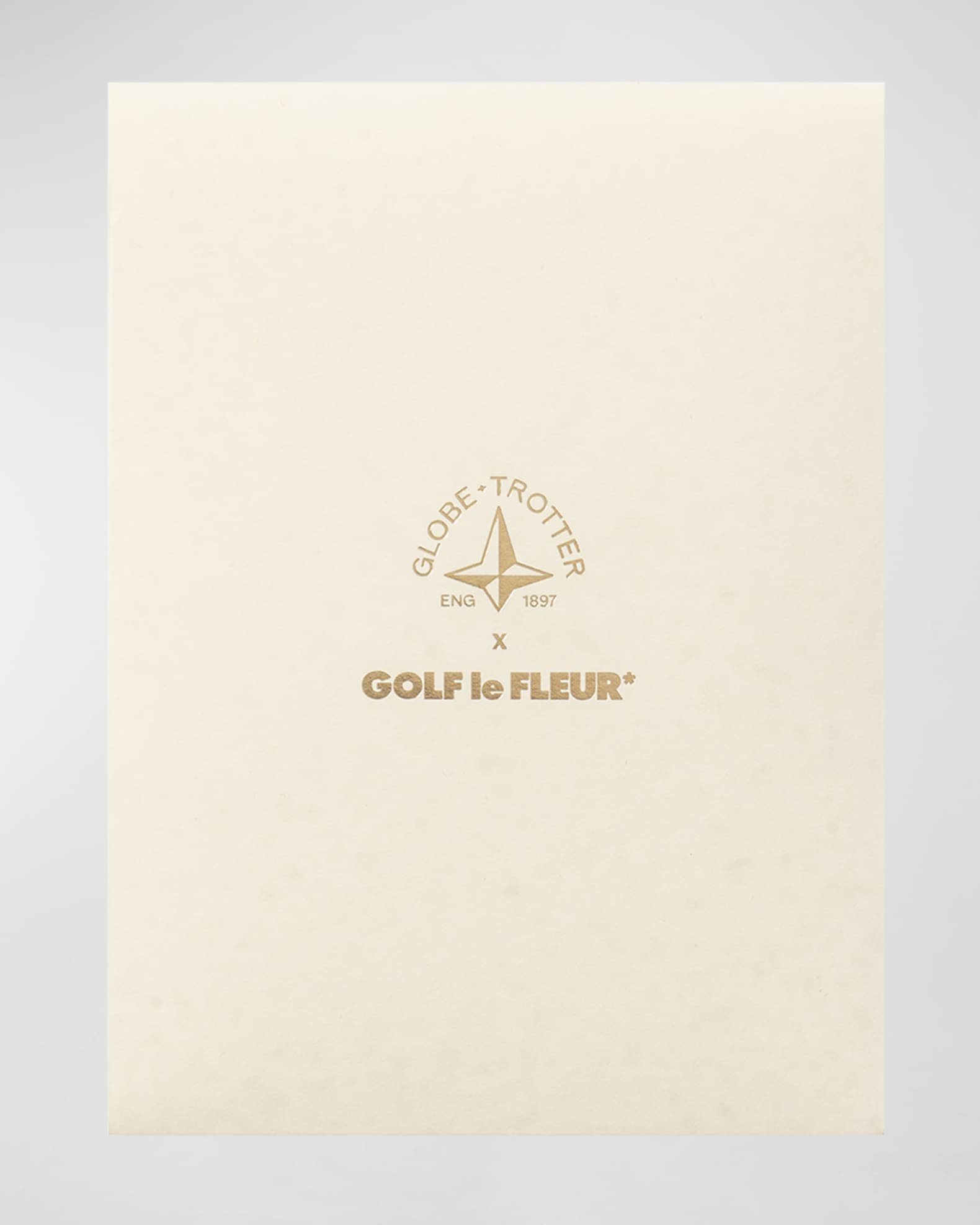 S*i様 golf le fleur globe trotter レザーステッカ GOLF le FLEUR* レザーステッカー | グローブ・トロッター