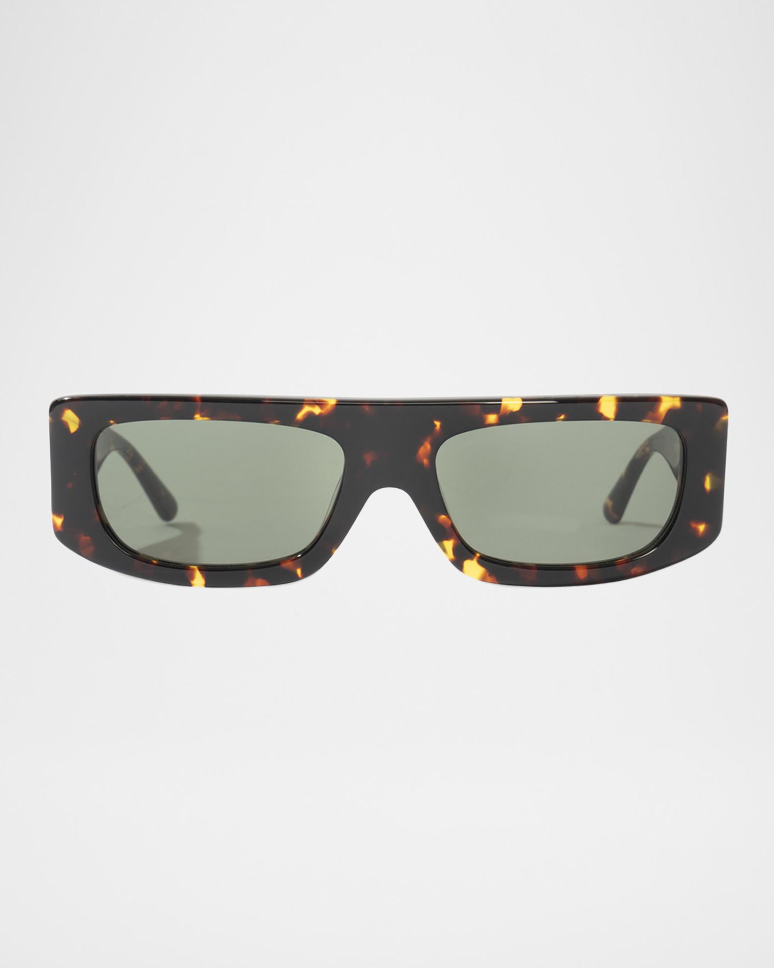 GOLF le FLEUR* Bel-Air Rectangular Semi-Shield Acetate Sunglasses 