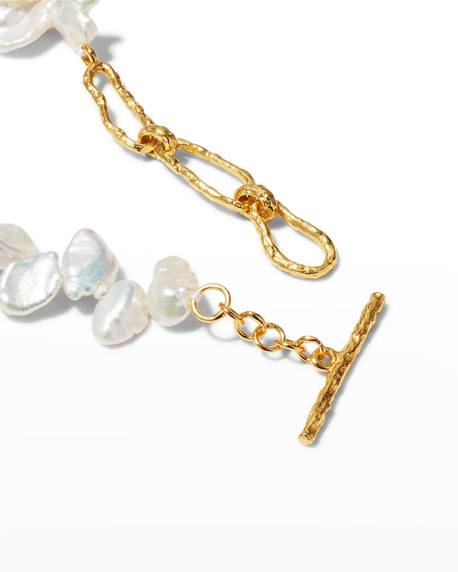 PACHAREE Sapphire and Ruby Vine Necklace with Pearls | Neiman Marcus