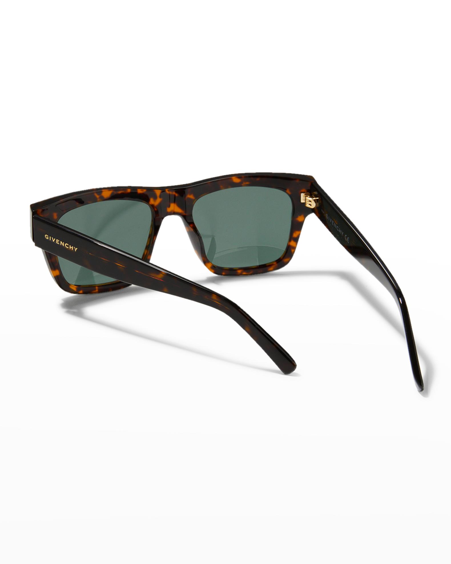 GIVENCHY | square sunglasses in tortoiseshell Freya Square Sunglasses in Tortoiseshell by LINDA FARROW main image 3