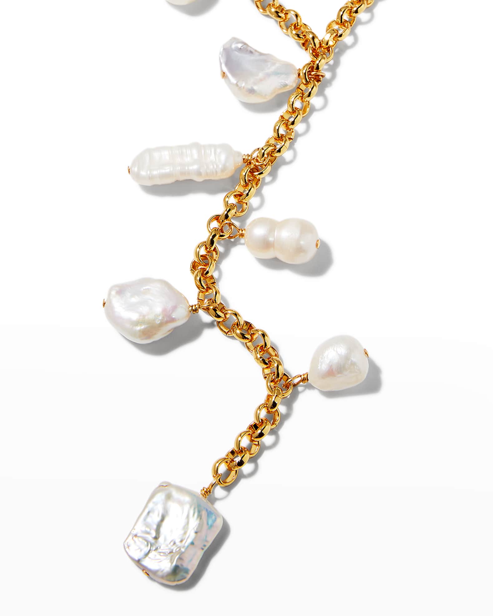 Baroque Pearl Y-Necklace 1