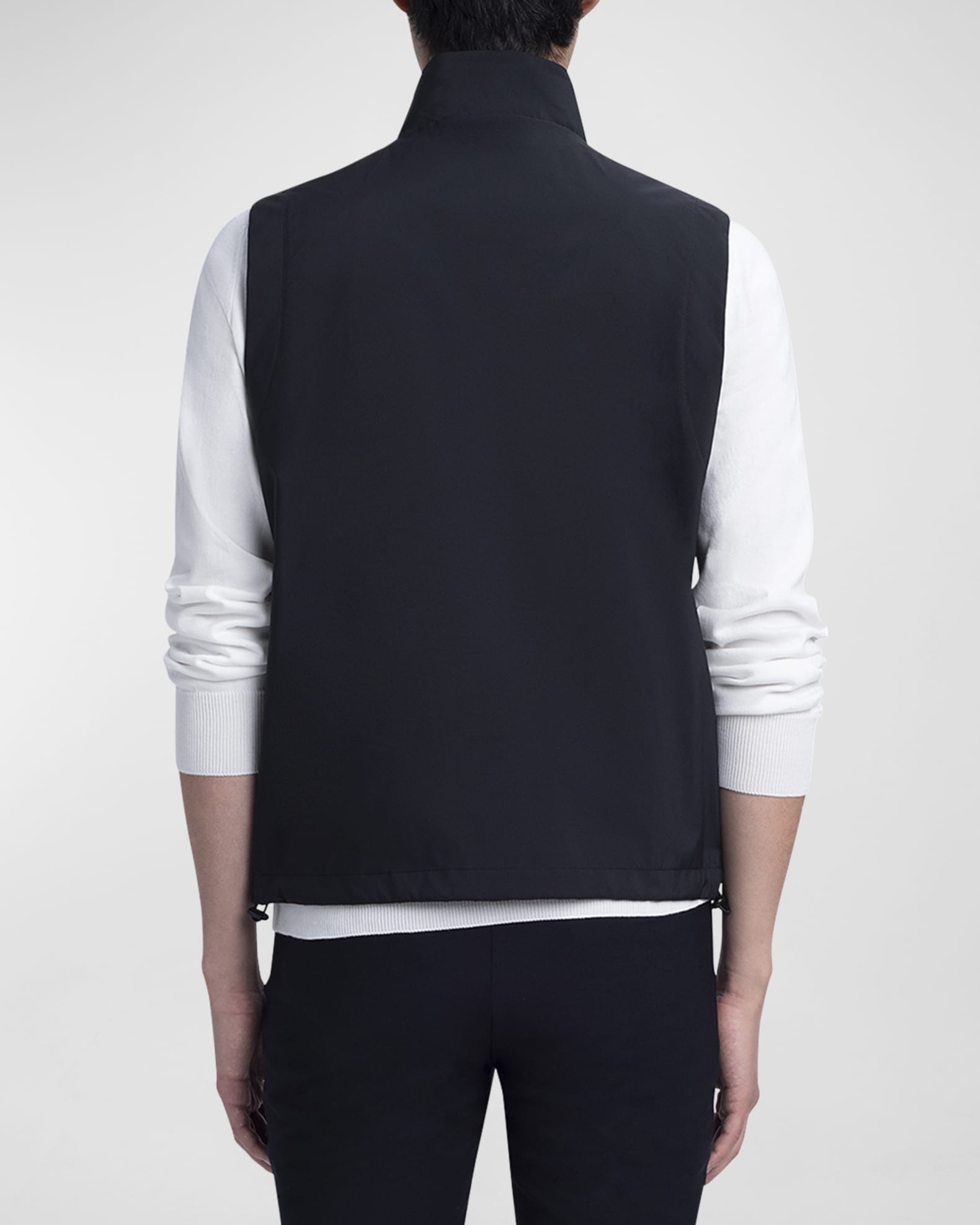 Bugatchi Men's Full-Zip Water-Resistant Sleeveless Vest | Neiman Marcus