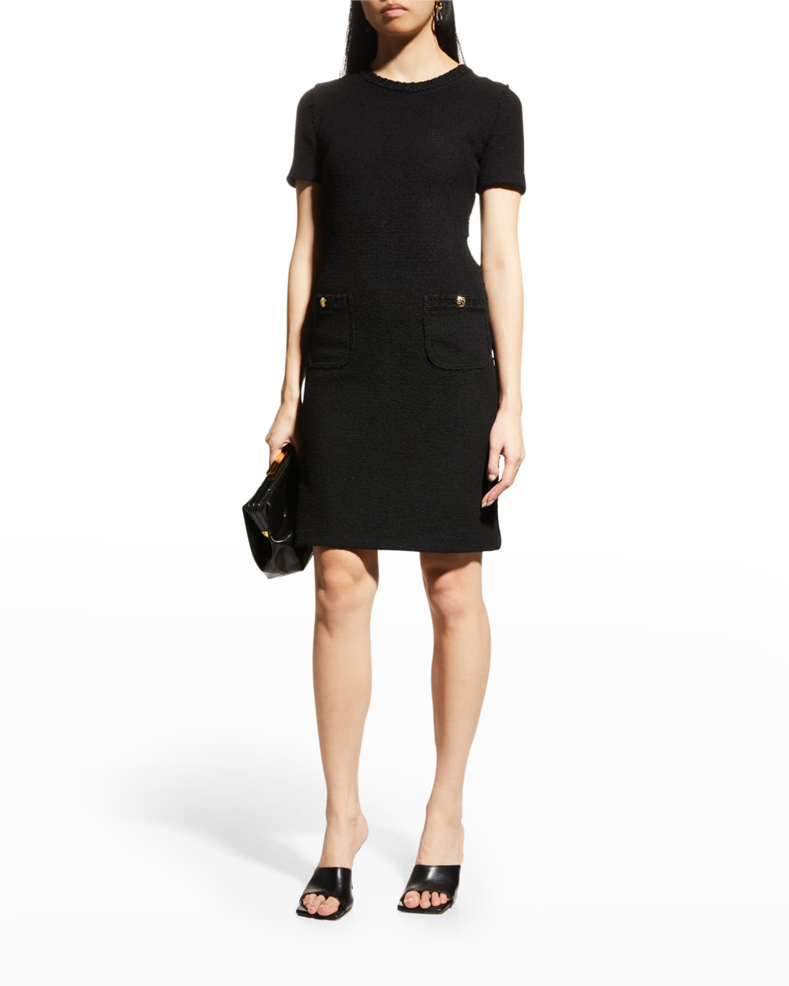 Neiman marcus little black dress top