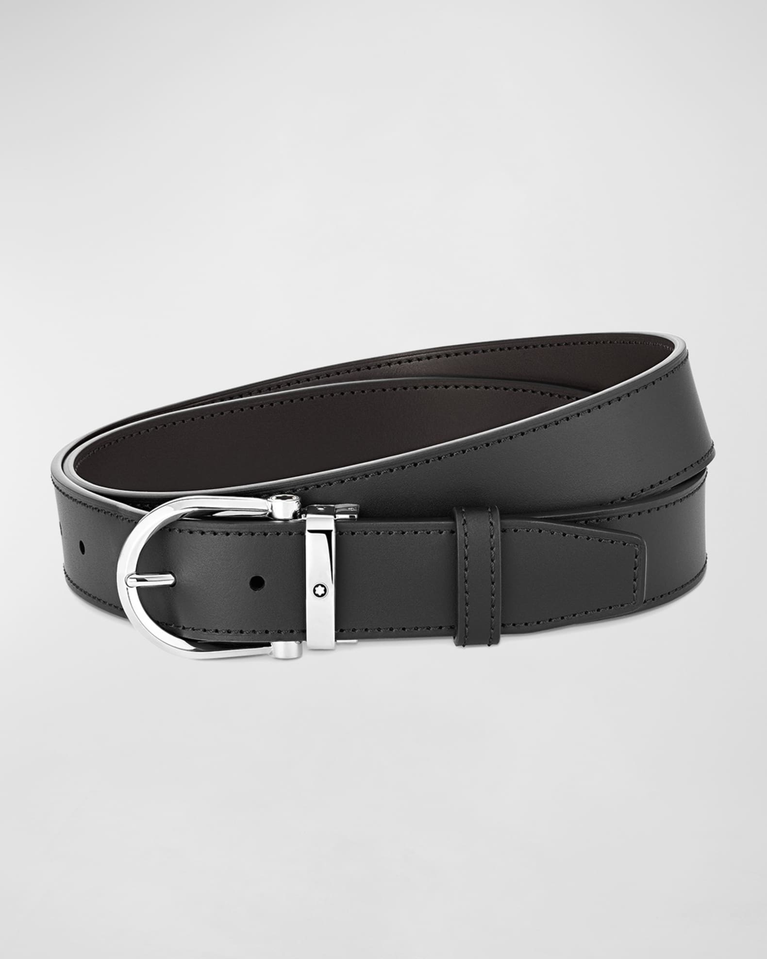Men s Leather Buckle Belt