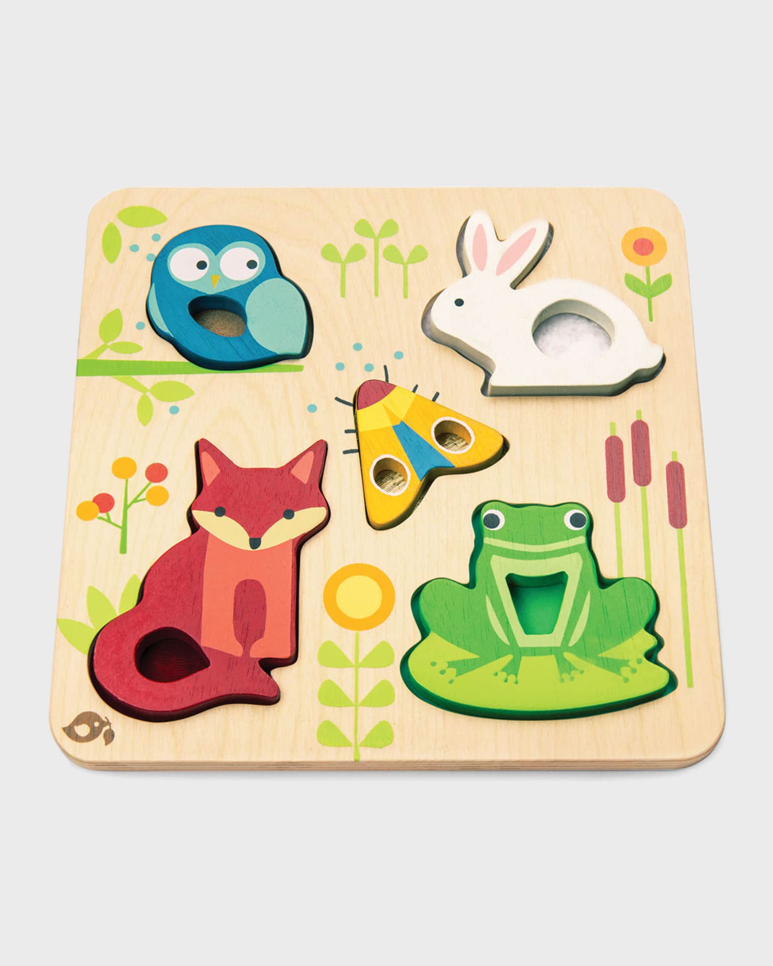 Tender Leaf Toys Kid's Touchy Feely Animals Play Set