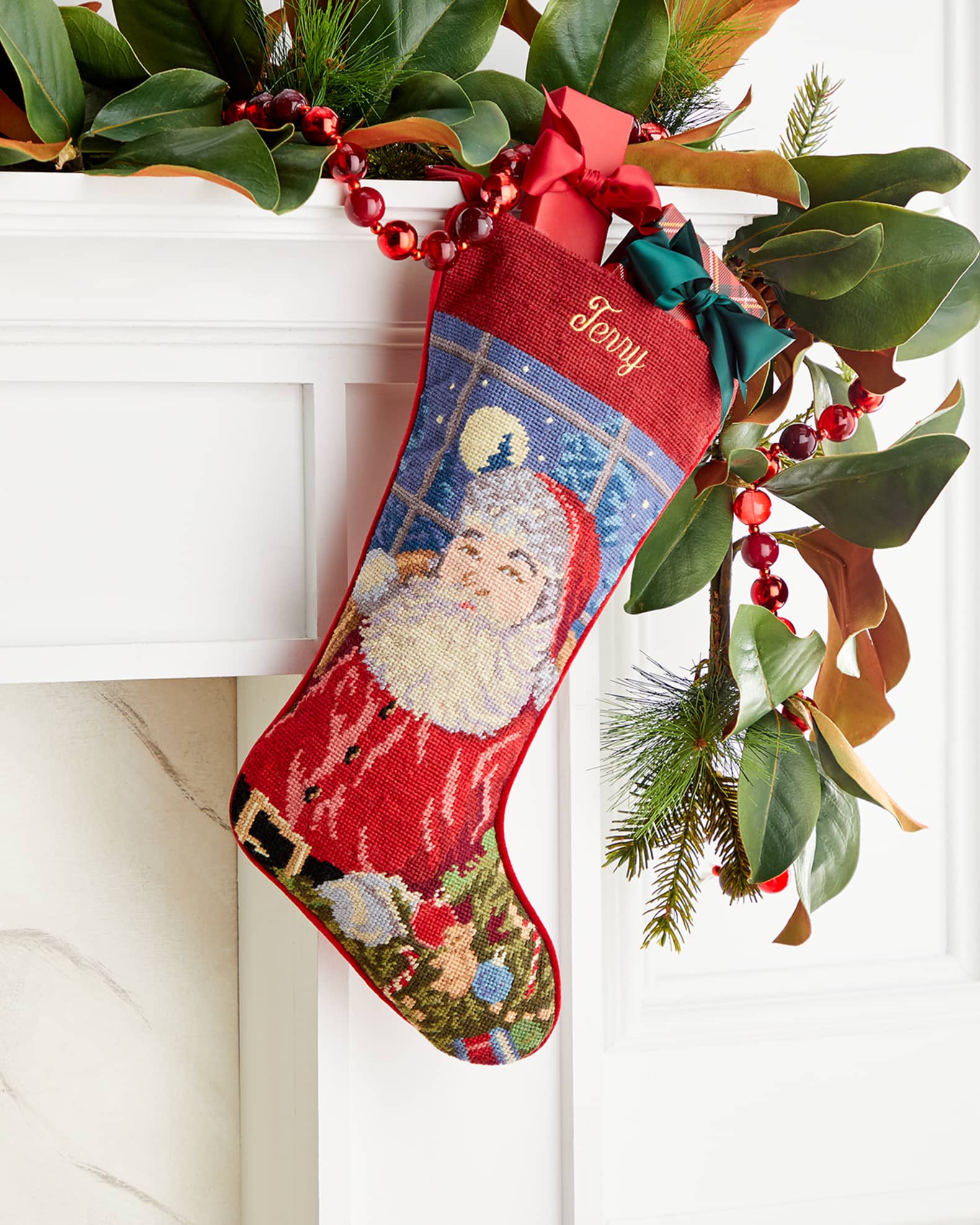 Personalized Santa Stocking, 19" 0
