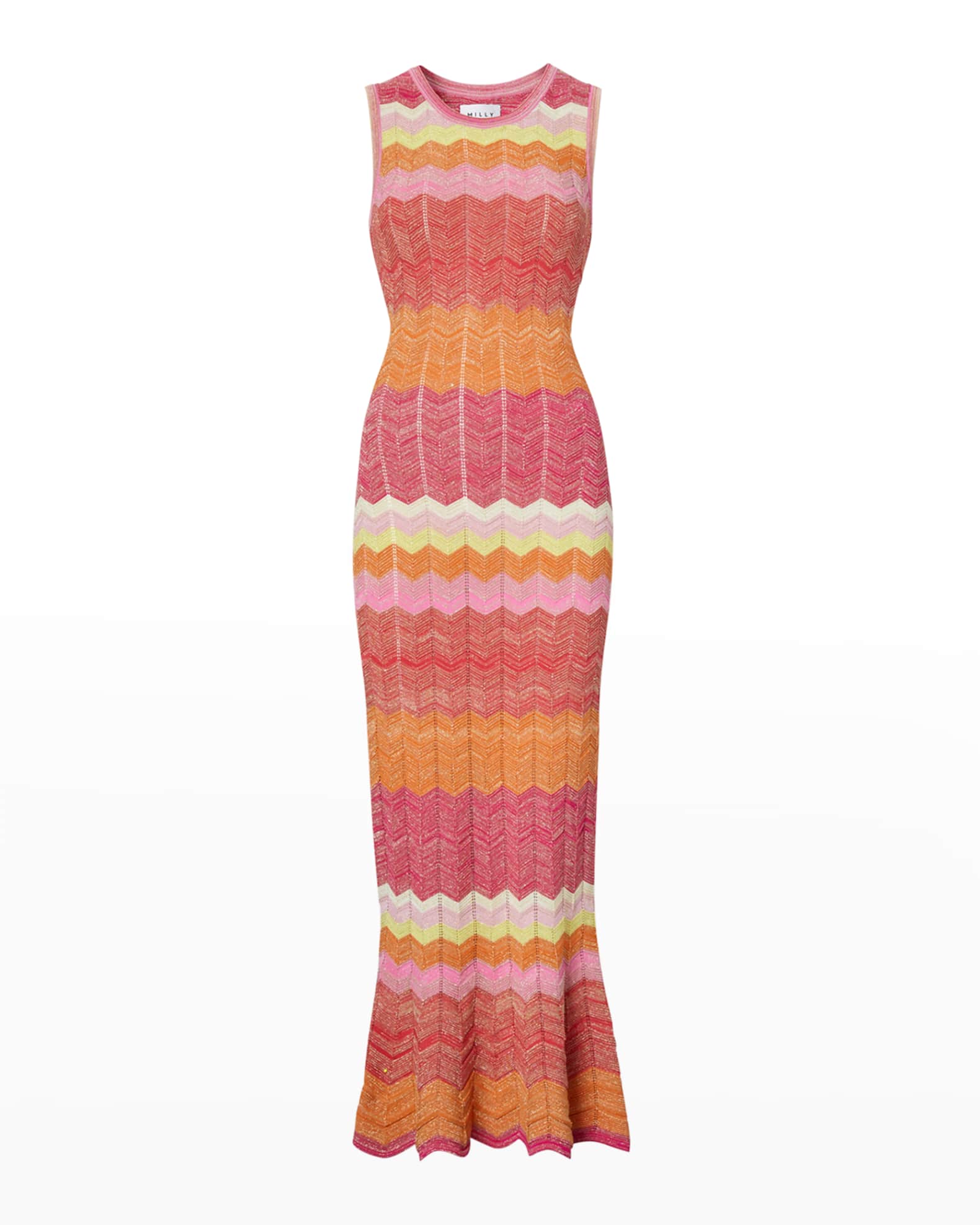 milly chevron dress