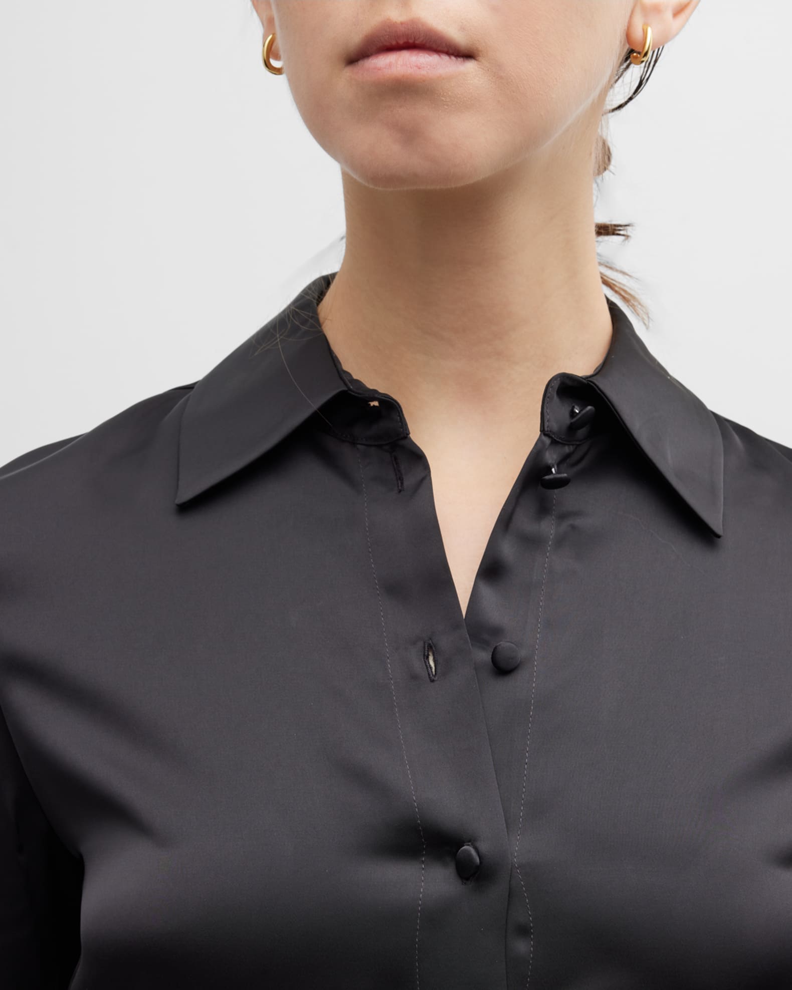 Emporio Armani - Raw Edge Blouse