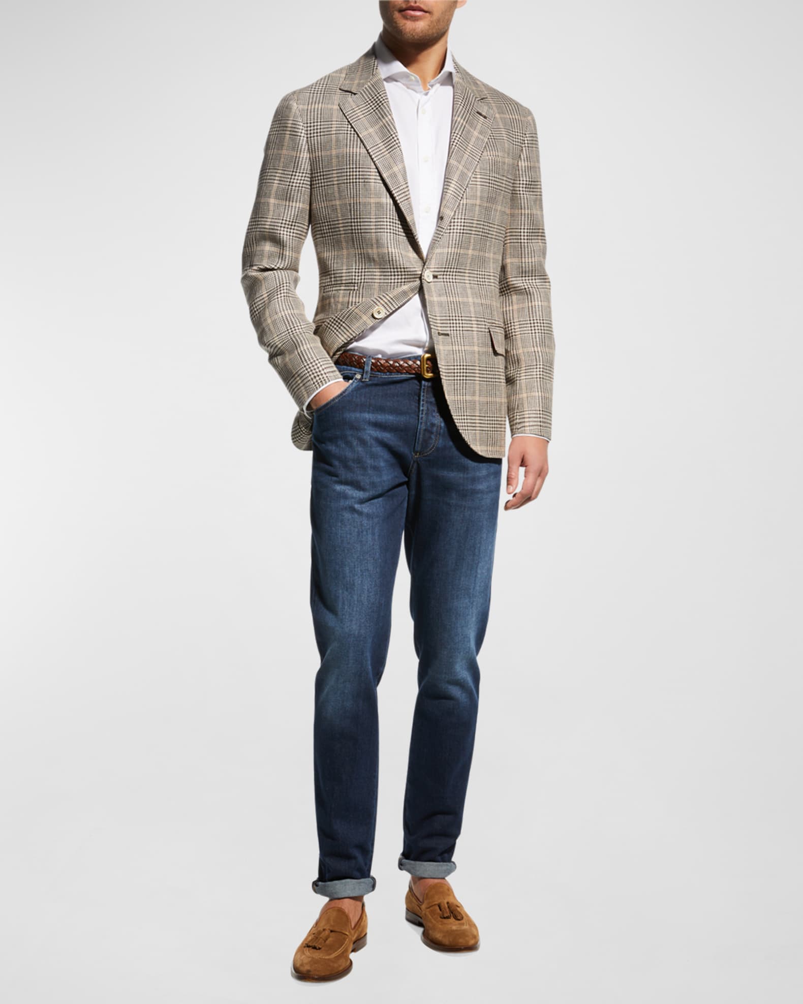 Men's 5-Pocket Denim Jeans 1