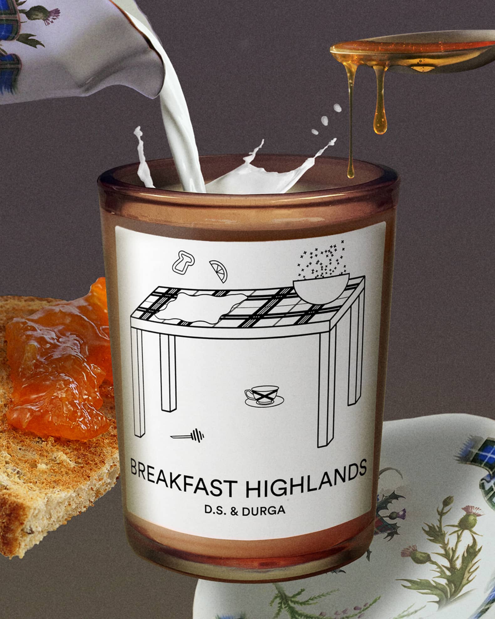 D.S. & DURGA 7 oz. Breakfast Highlands Candle | Neiman Marcus