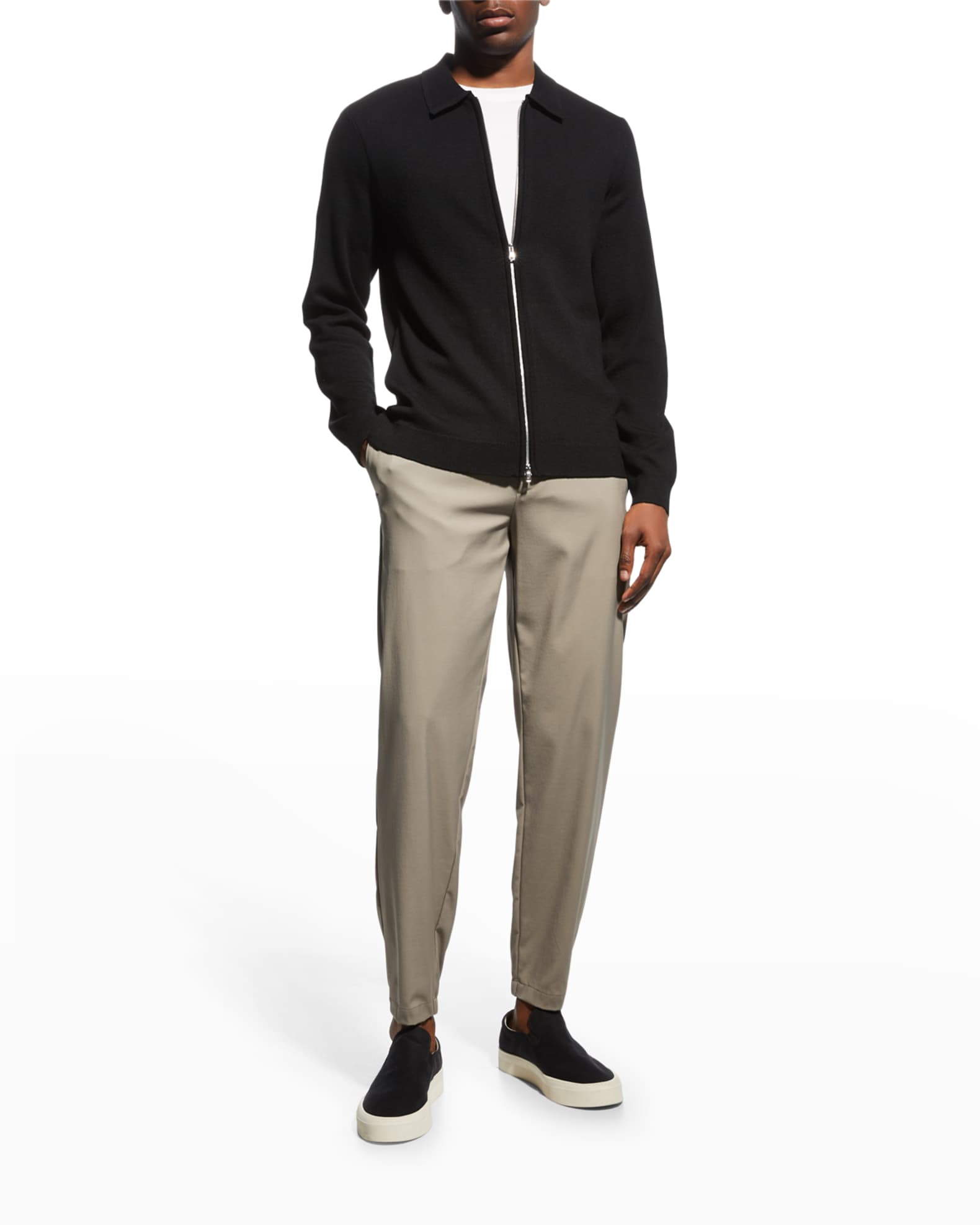 Theory Men's FullZip Knit Cardigan Sweater Neiman Marcus