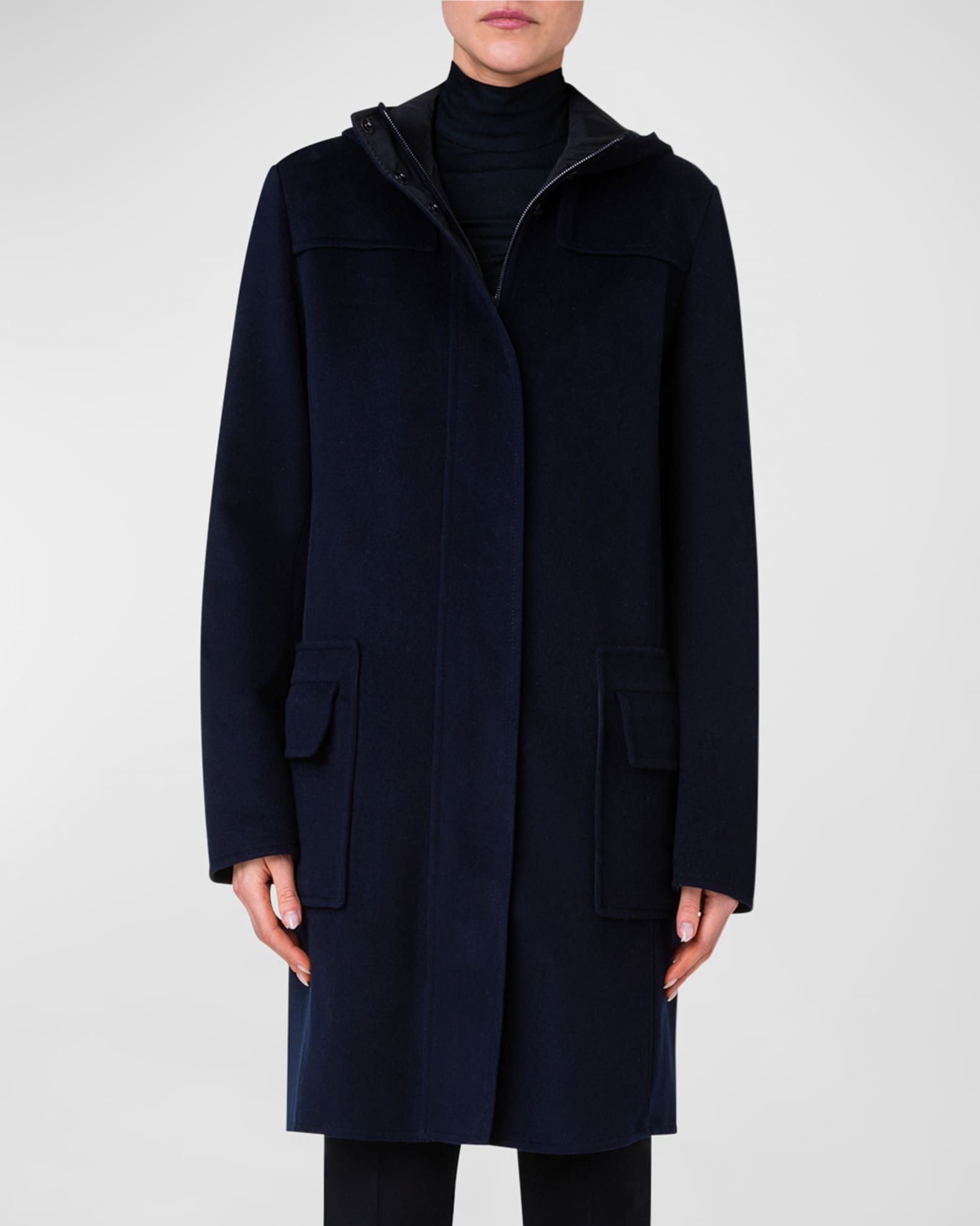 Duffle Reversible Hooded Coat 1