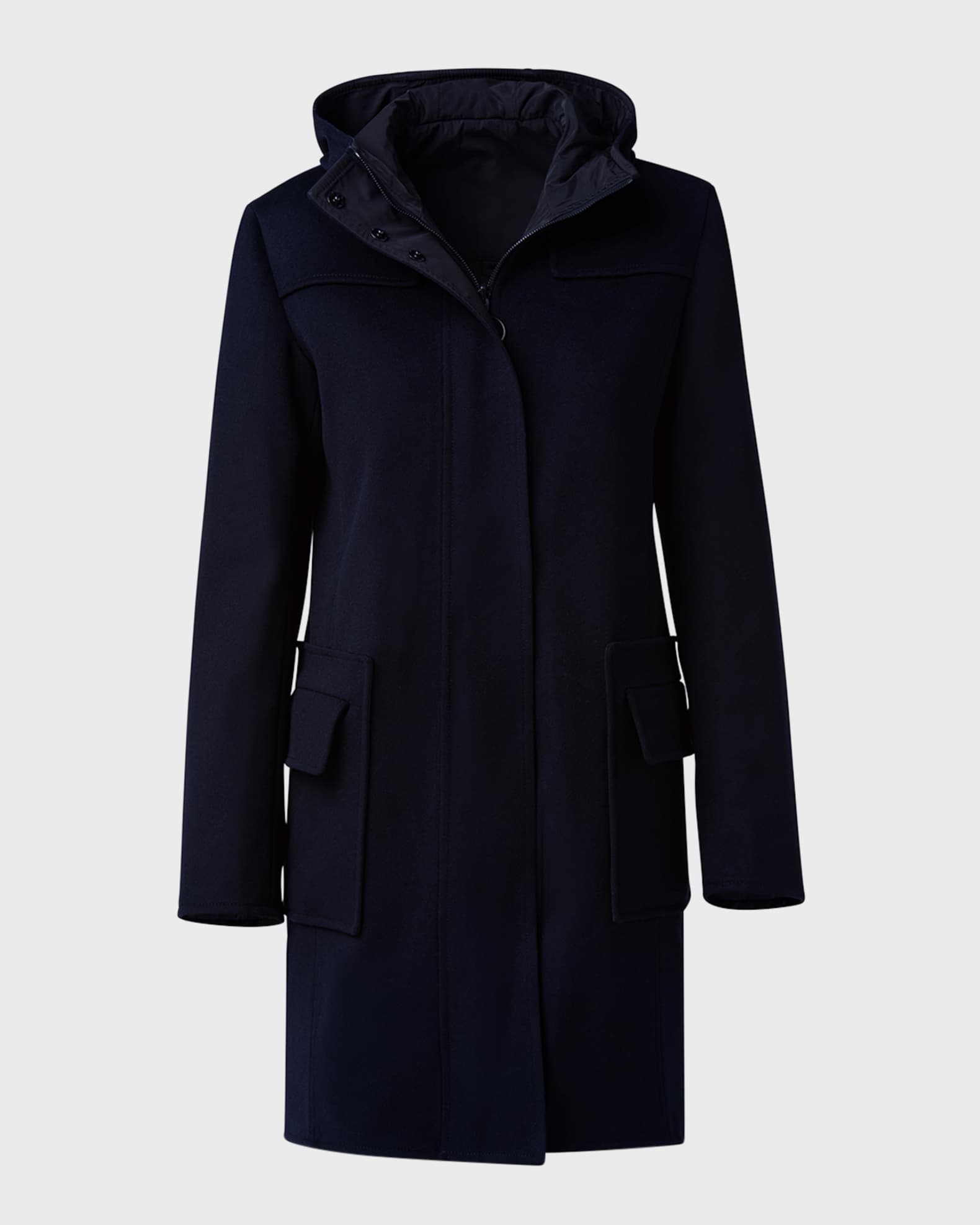 Theory hooded coat sale