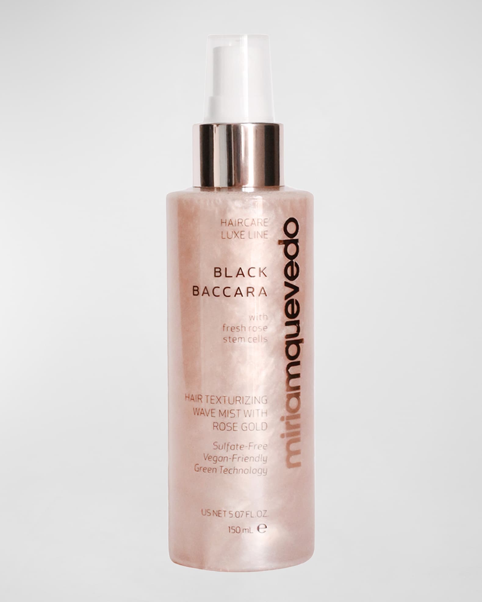 Black Baccara Hair Texturizing Wave Mist with Rose Gold, 5 oz./150mL 0