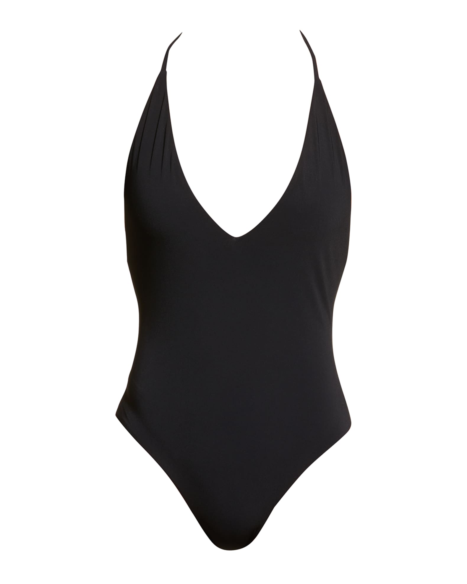 ANEMOS The Lange Halter OnePiece Swimsuit Neiman Marcus