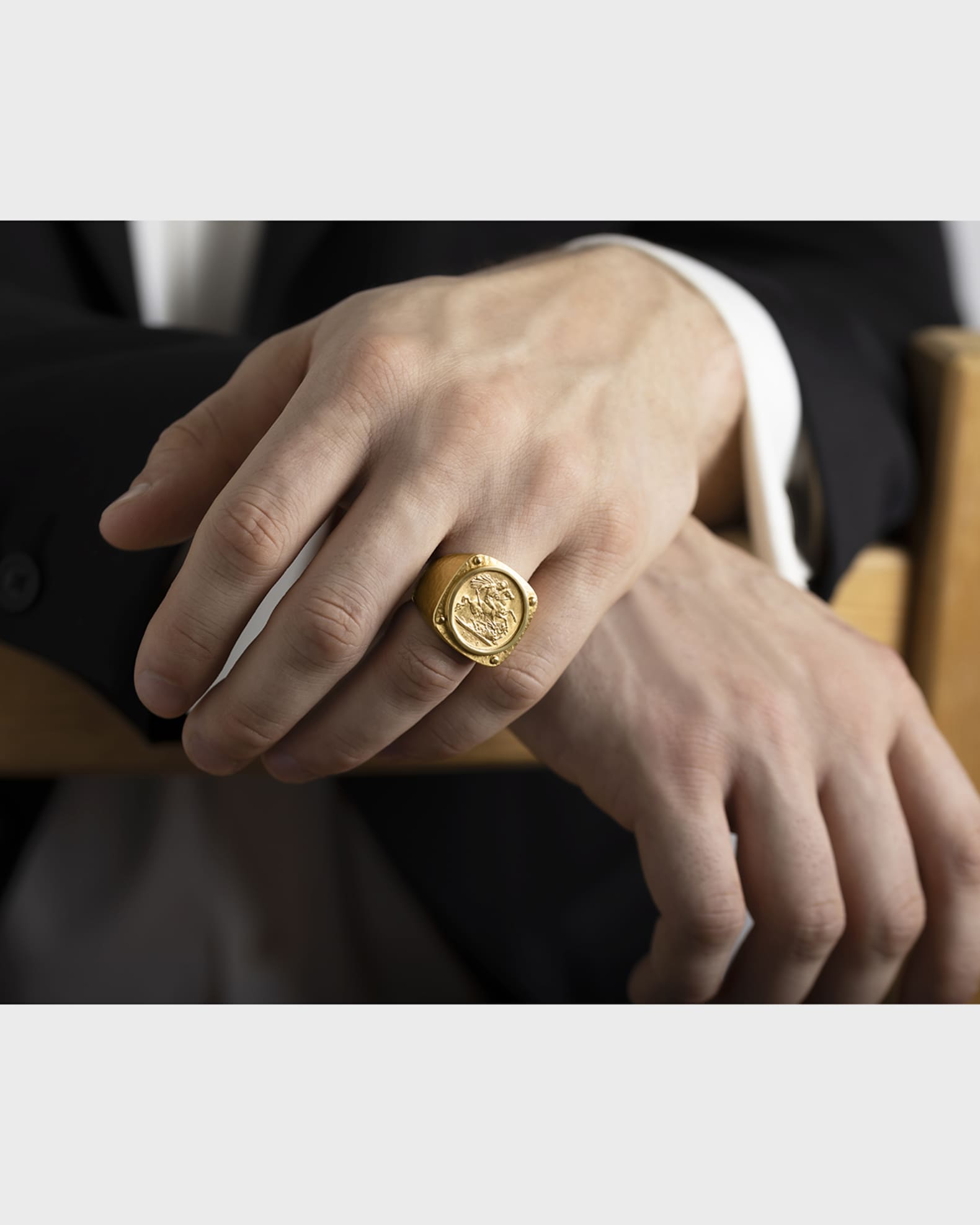 Queen victoria best sale coin ring