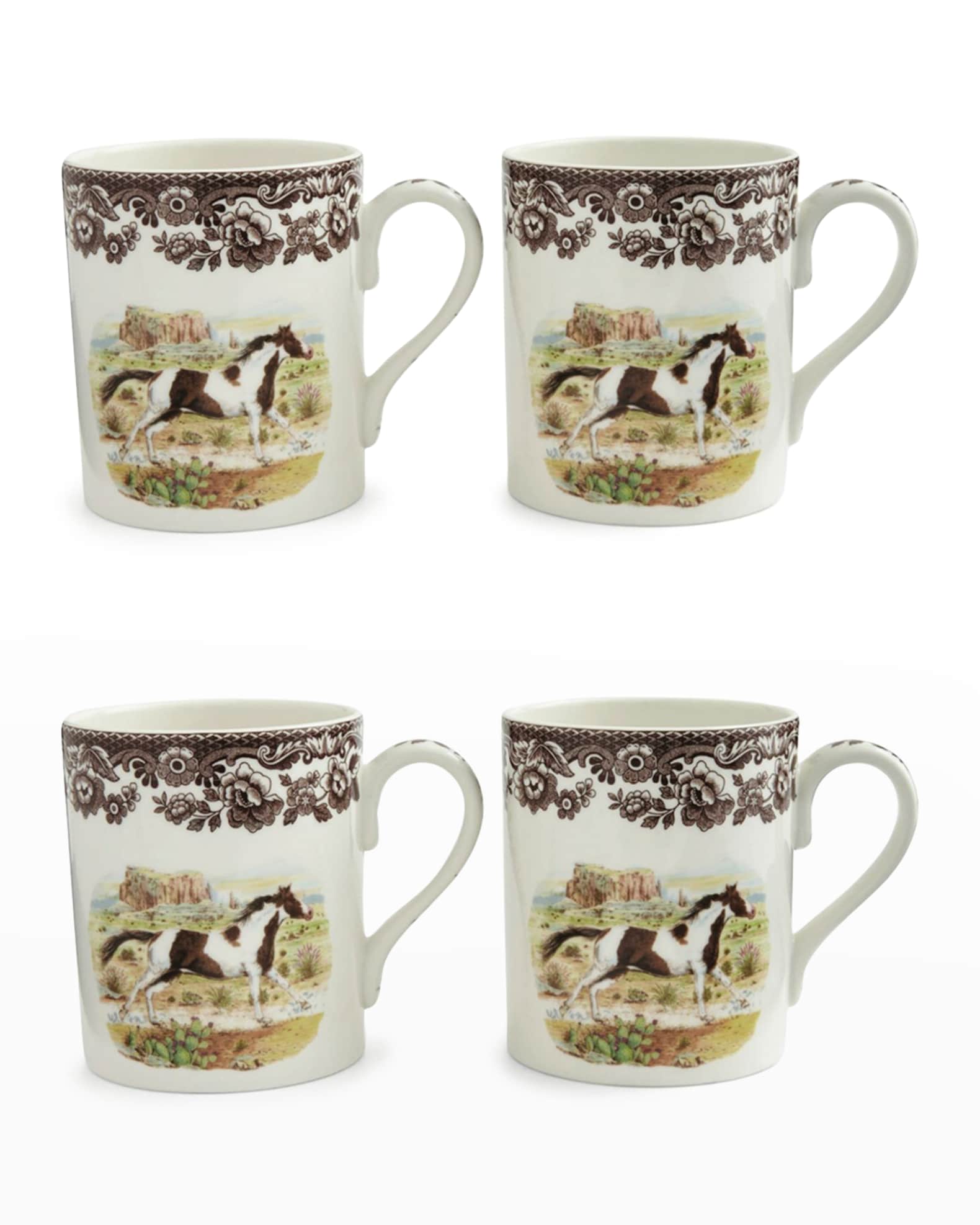 Spode woodland mugs on sale