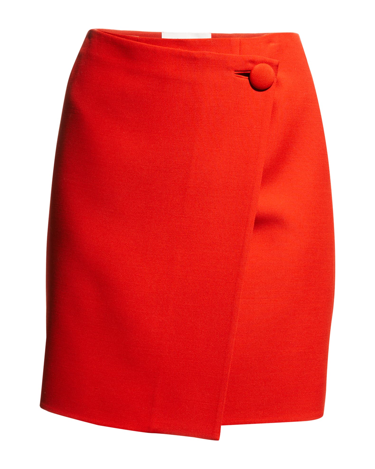 Lafayette 148 New York Wrap Mini Skirt | Neiman Marcus